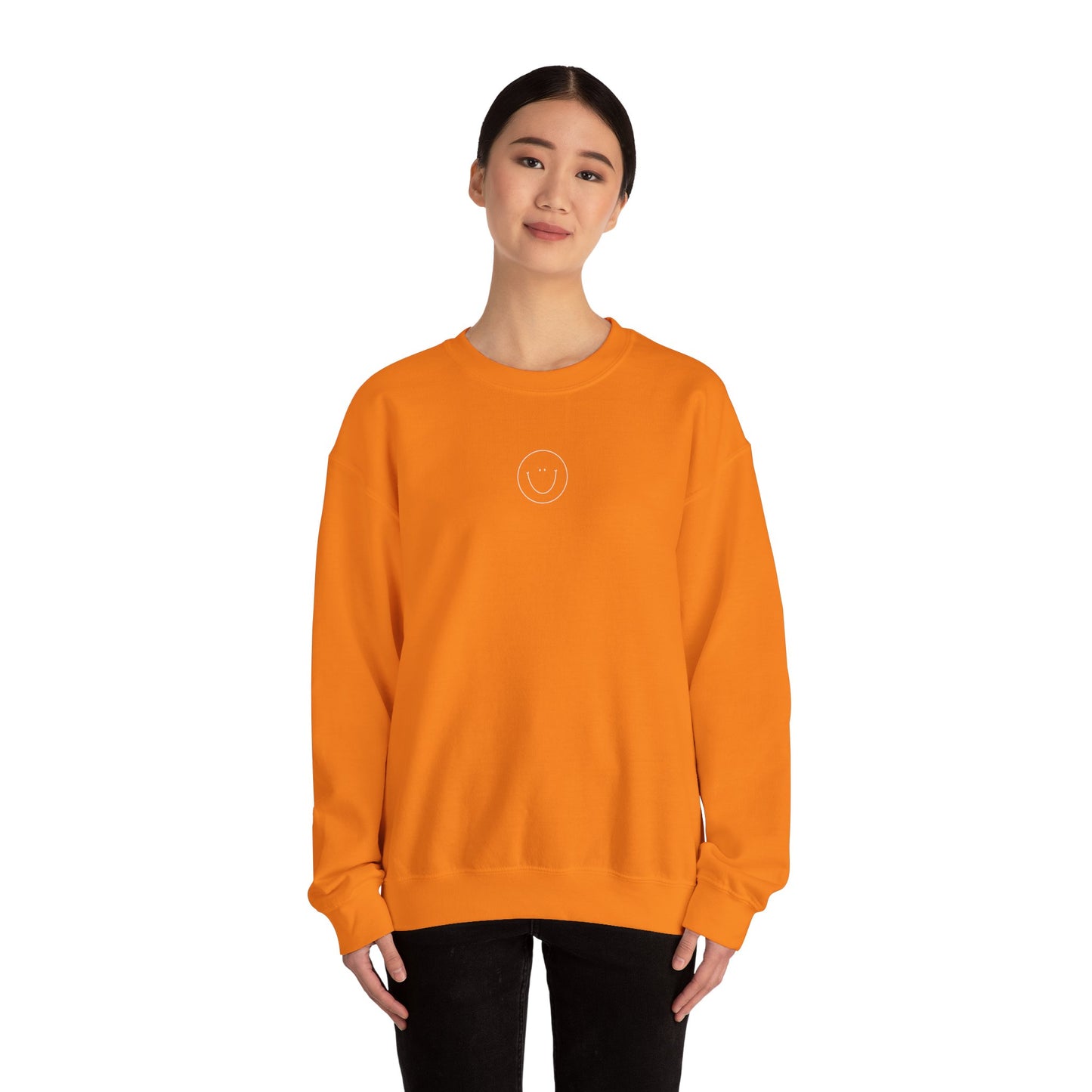 Smiley Crewneck (White Logo)