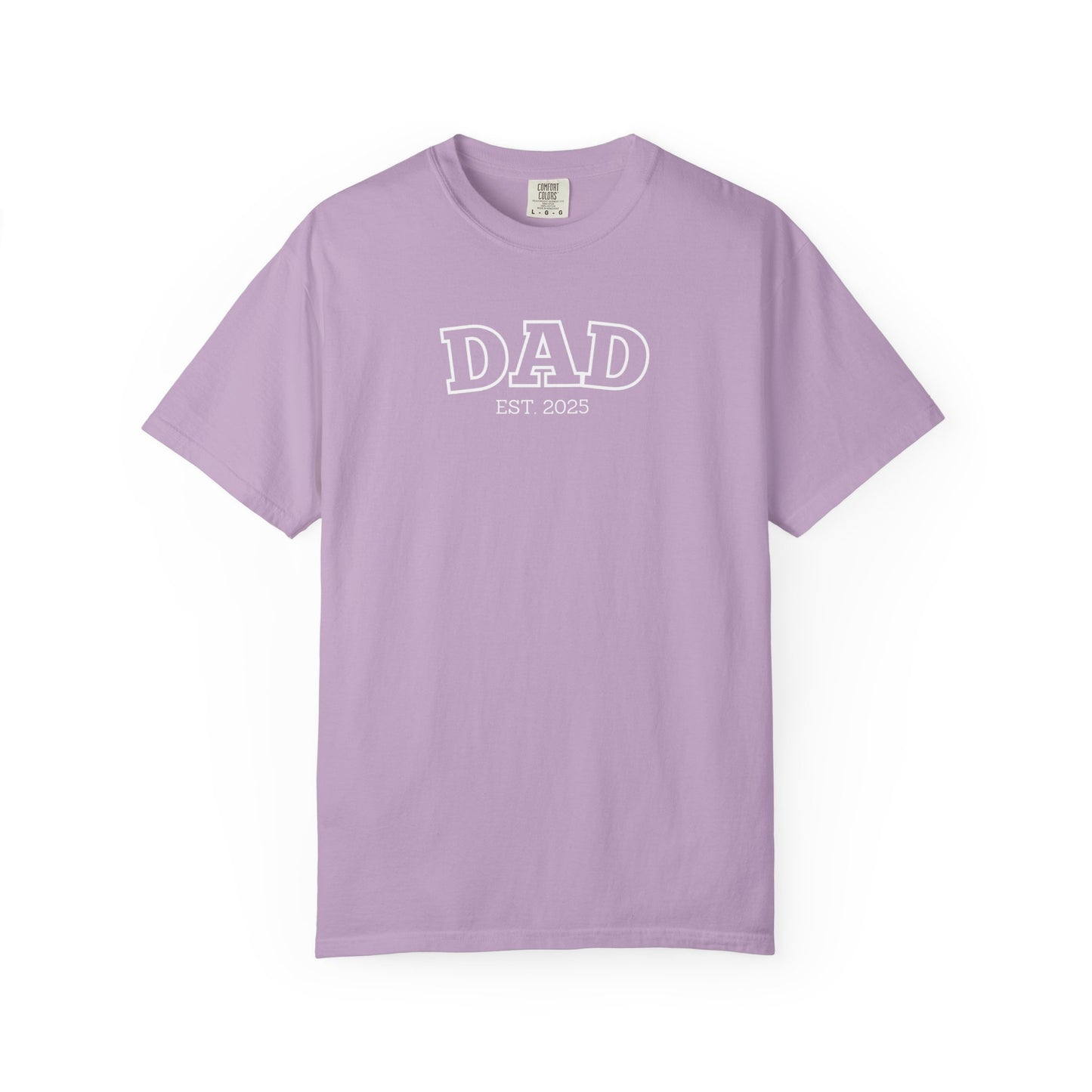 Personalized Dad T-Shirt - White Logo