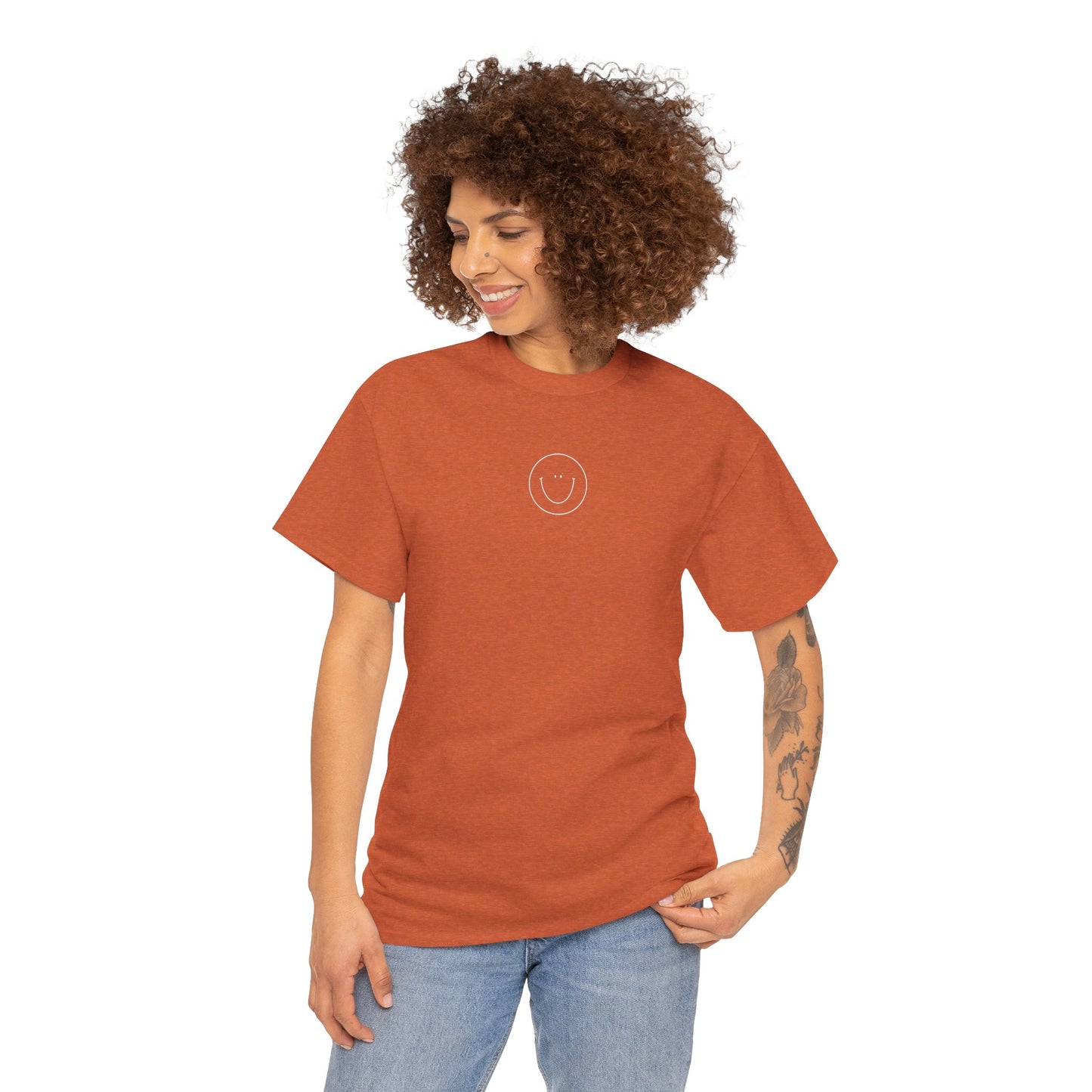 Smiley Tee (White Logo)