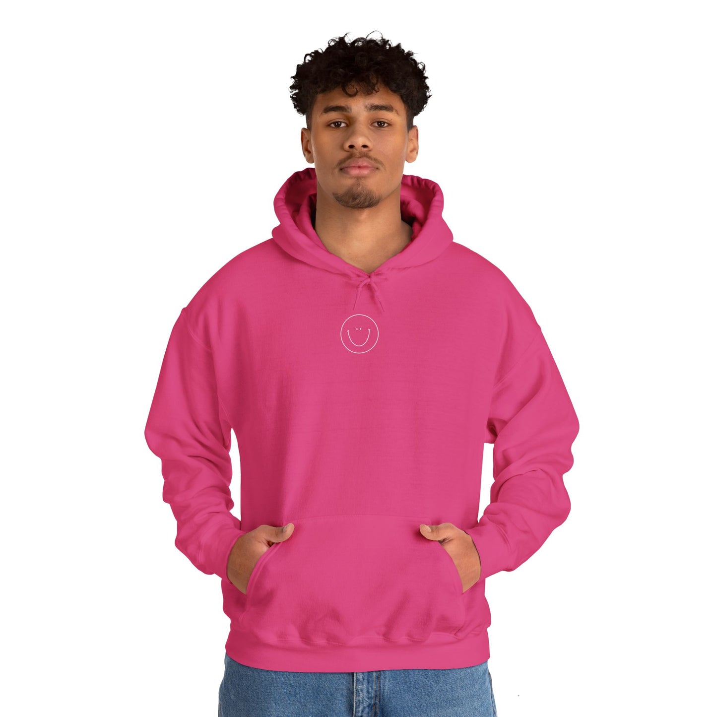 Smiley Hoodie (White Logo)