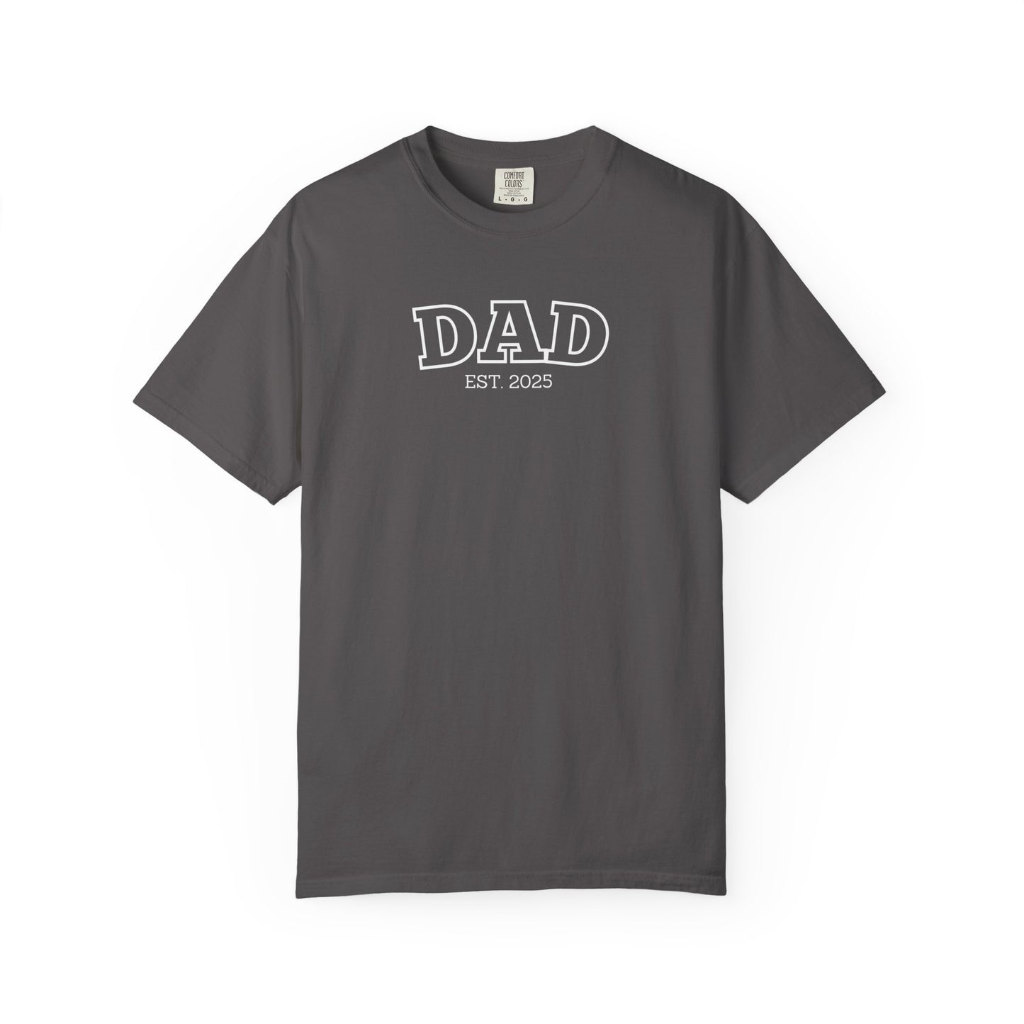 Personalized Dad T-Shirt - White Logo