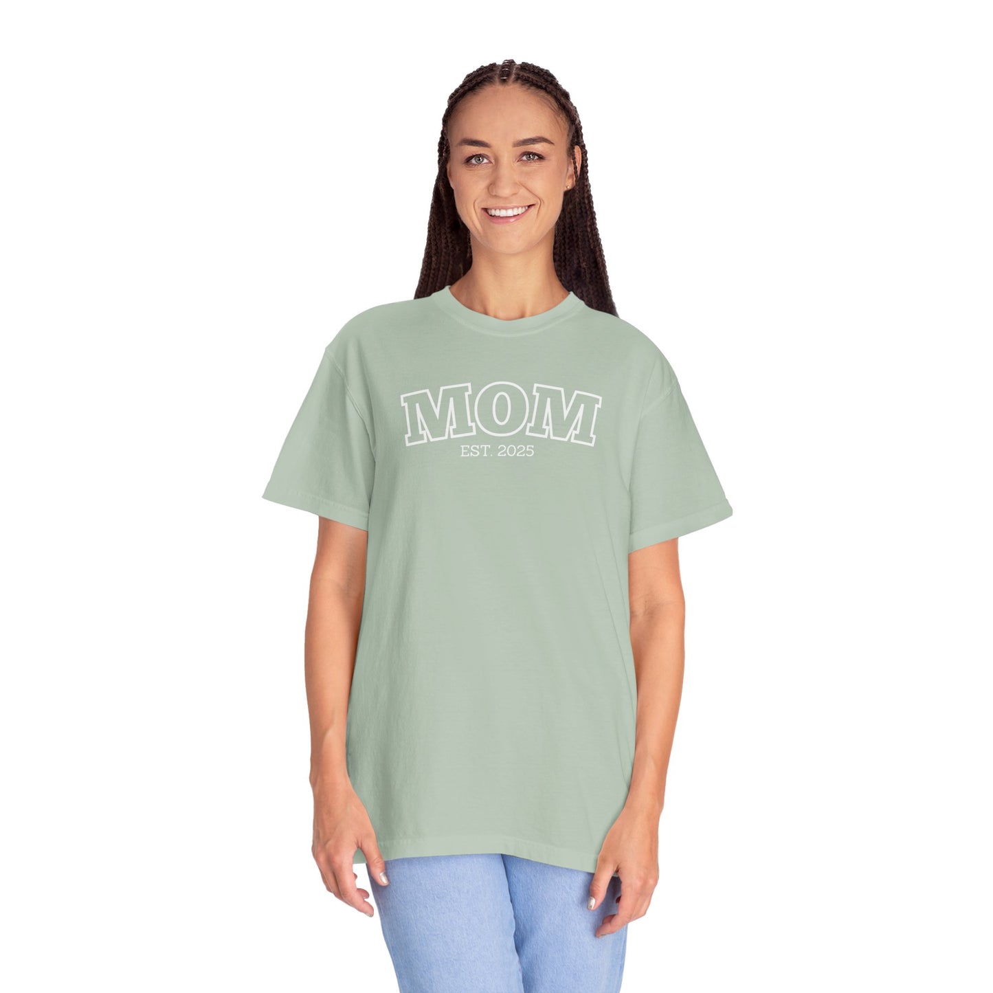 Personalized Mom T-shirt - White Logo