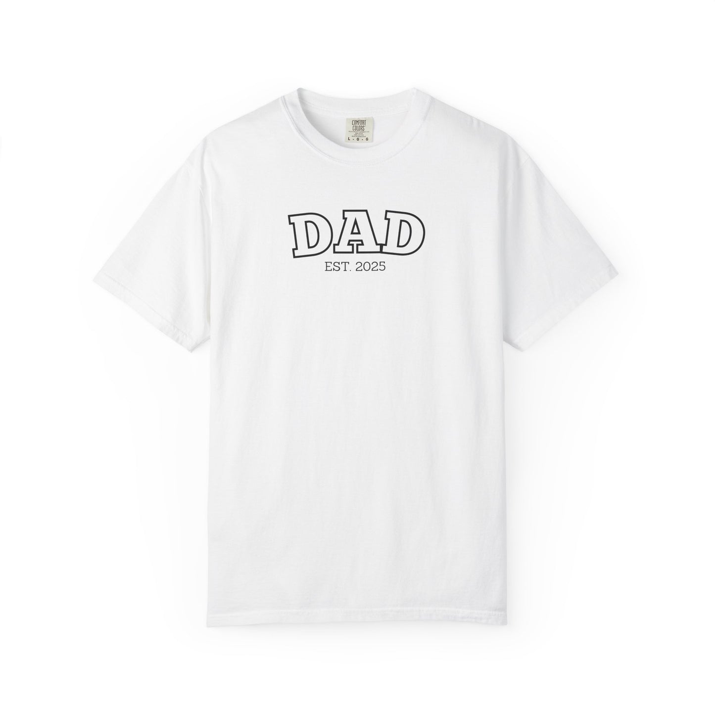 Personalized Dad T-Shirt - Black Logo