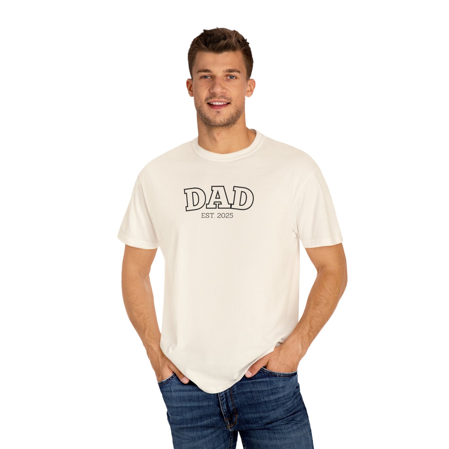 Personalized Dad T-Shirt - Black Logo