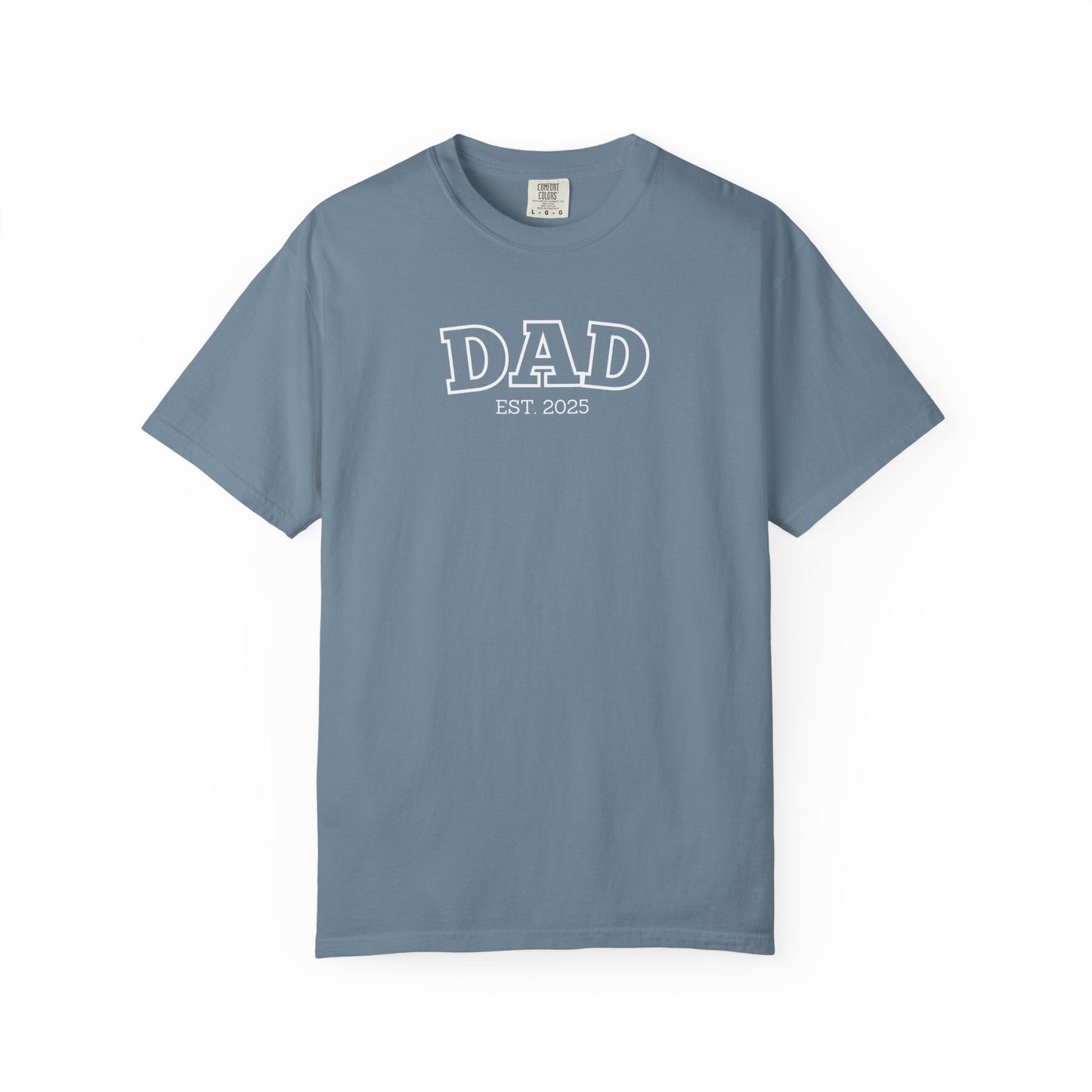 Personalized Dad T-Shirt - White Logo
