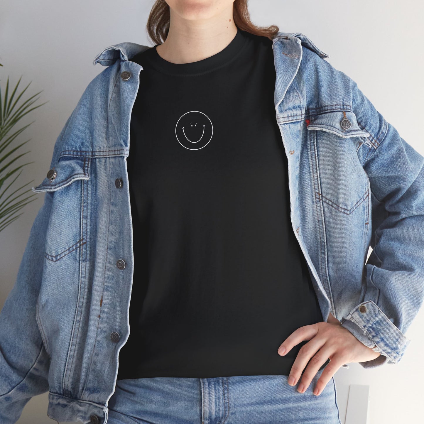 Smiley Tee (White Logo)