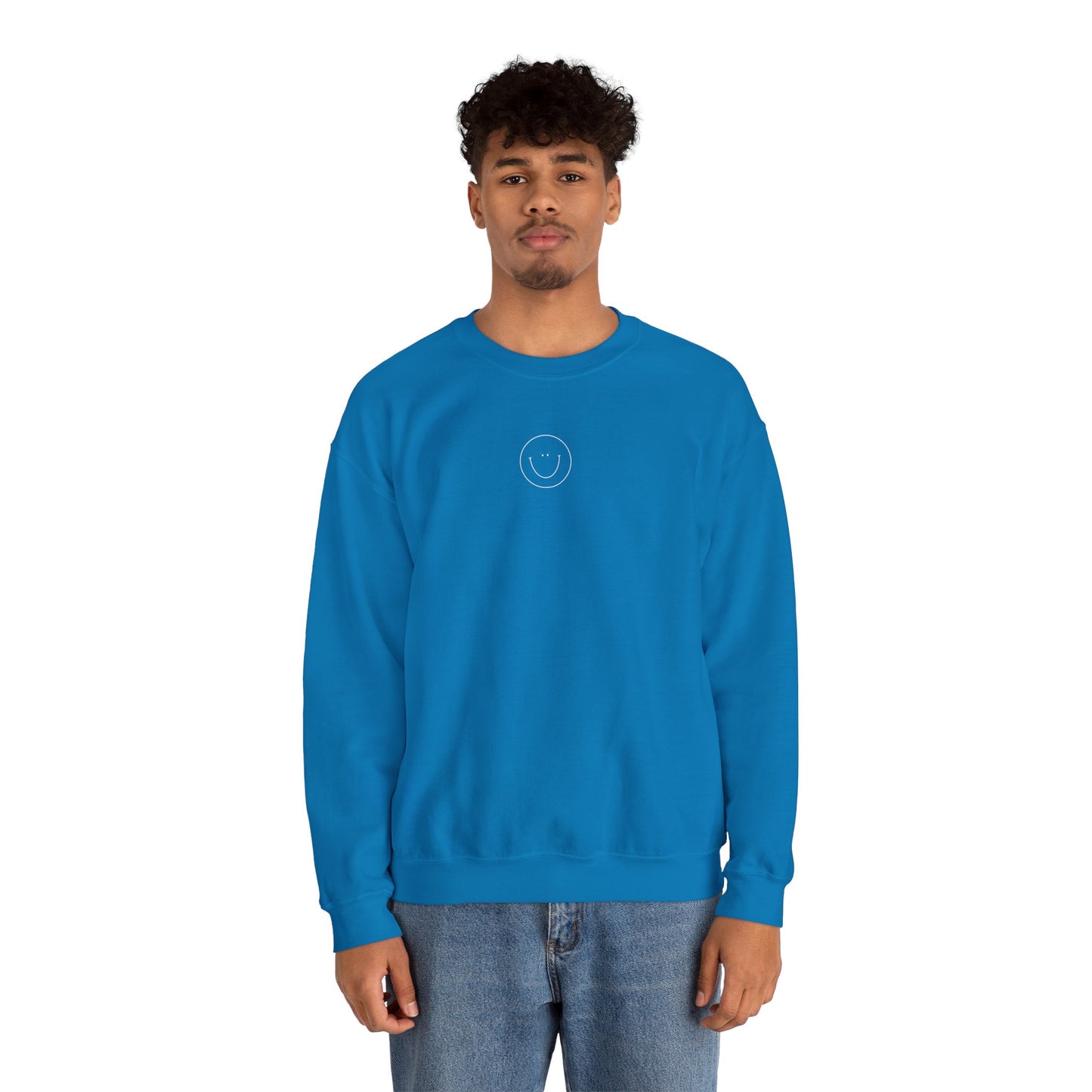 Smiley Crewneck (White Logo)