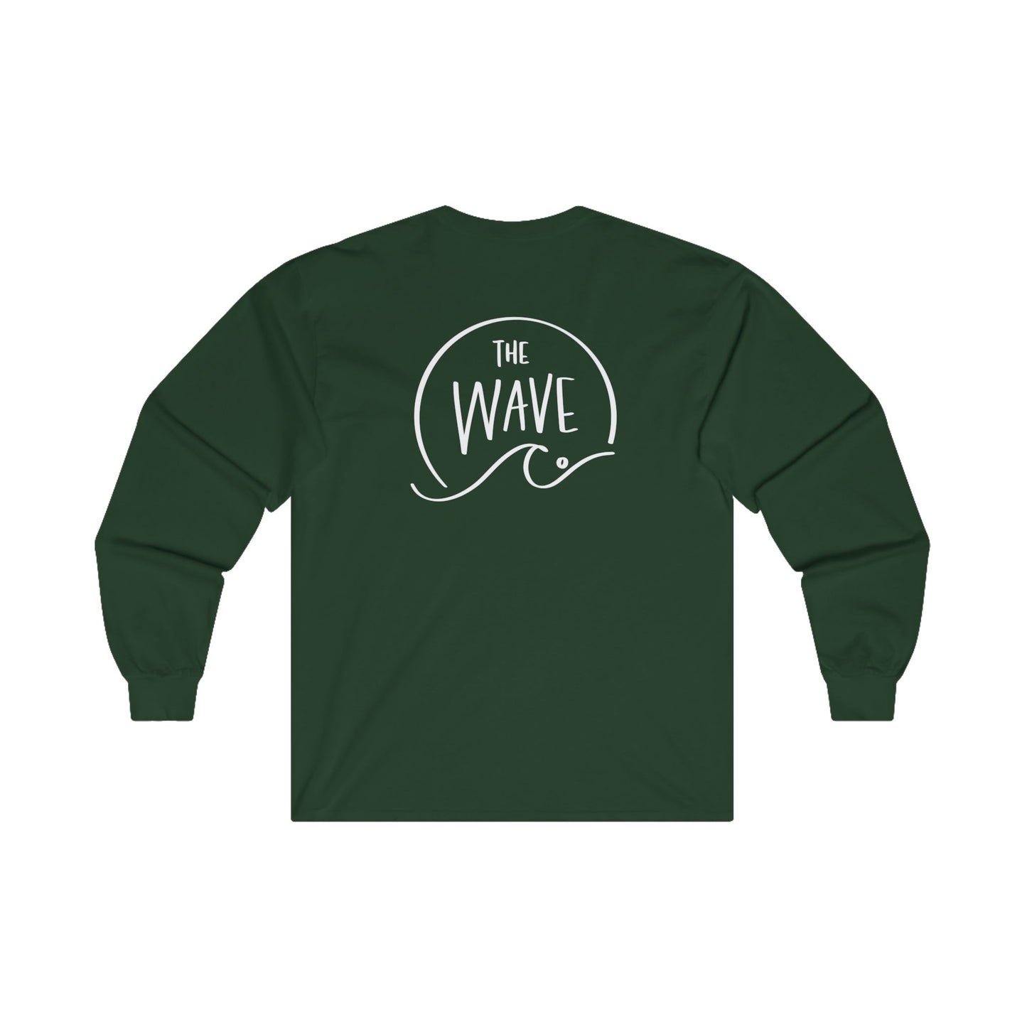 Smiley Long Sleeve Tee (White Logo)