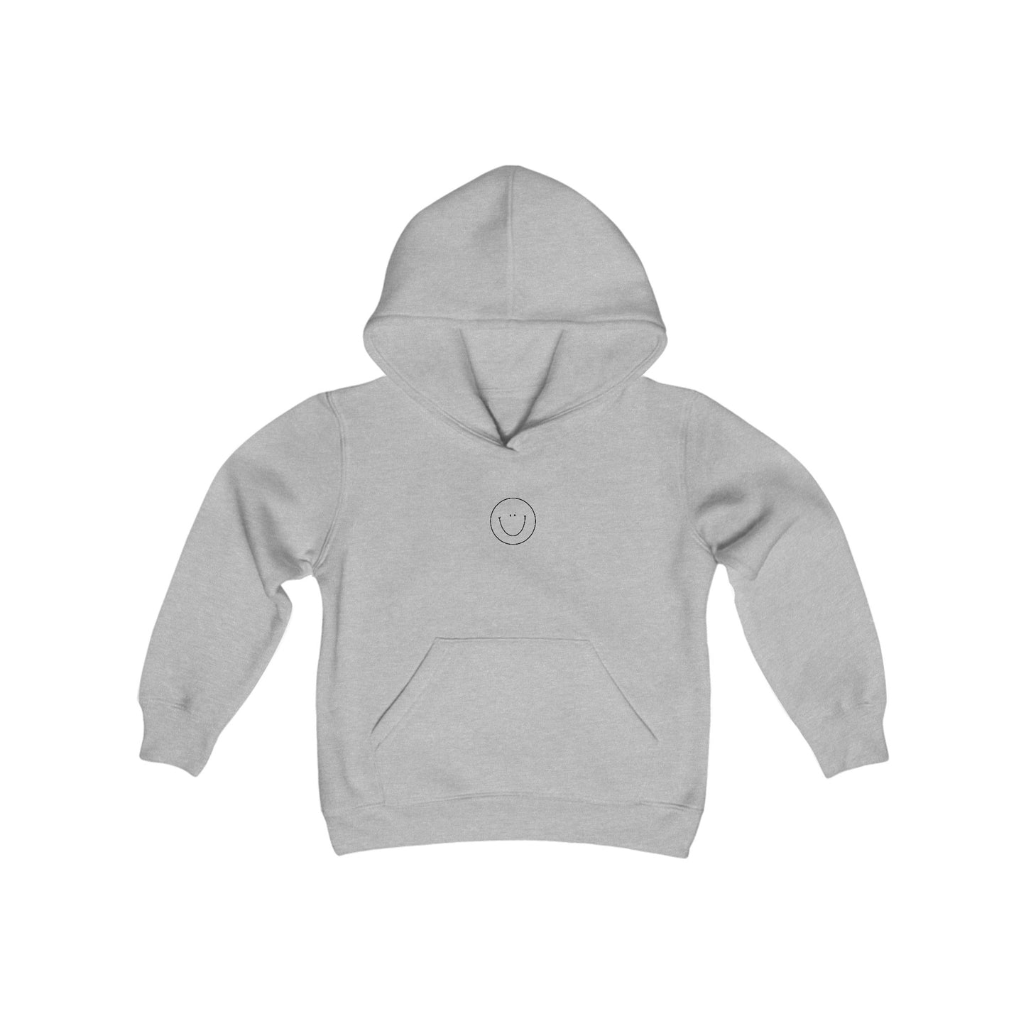 Youth Smiley Hoodie (Black Logo)