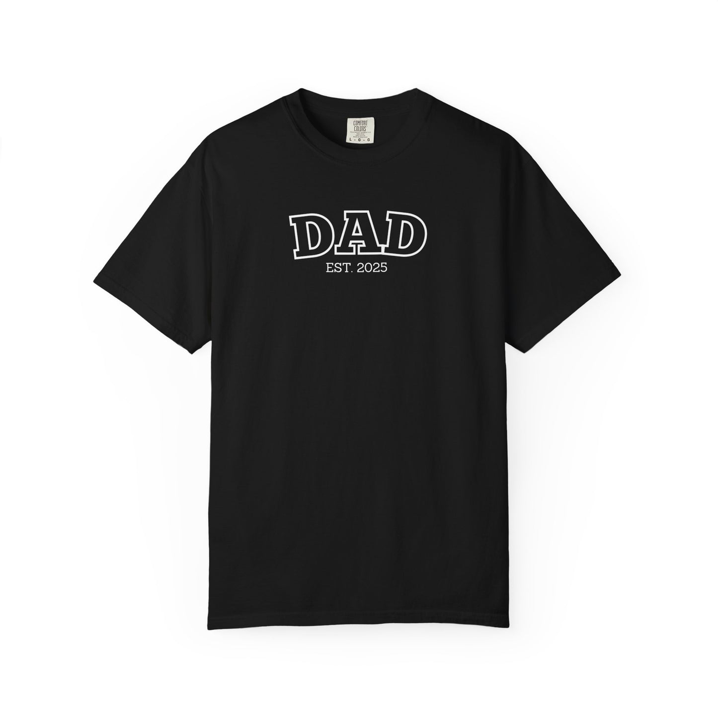 Personalized Dad T-Shirt - White Logo