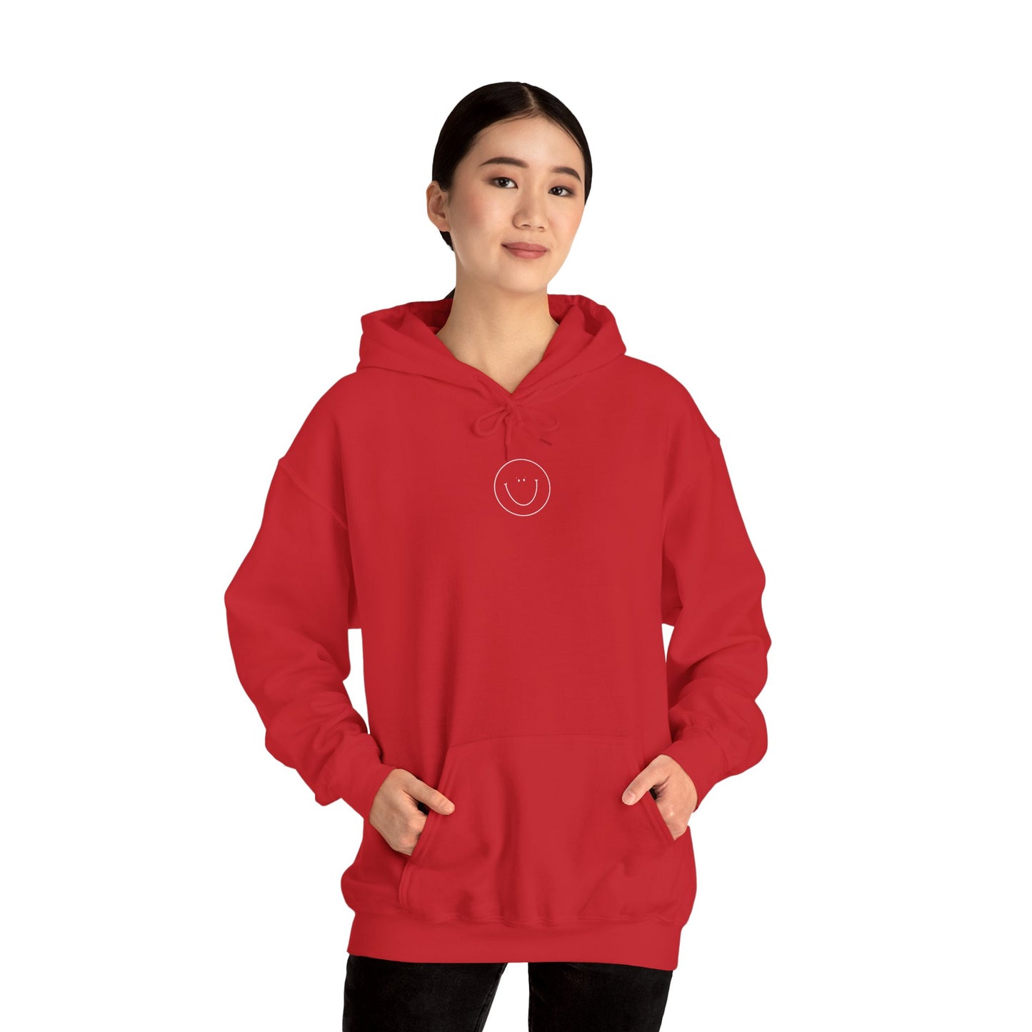 Smiley Hoodie (White Logo)