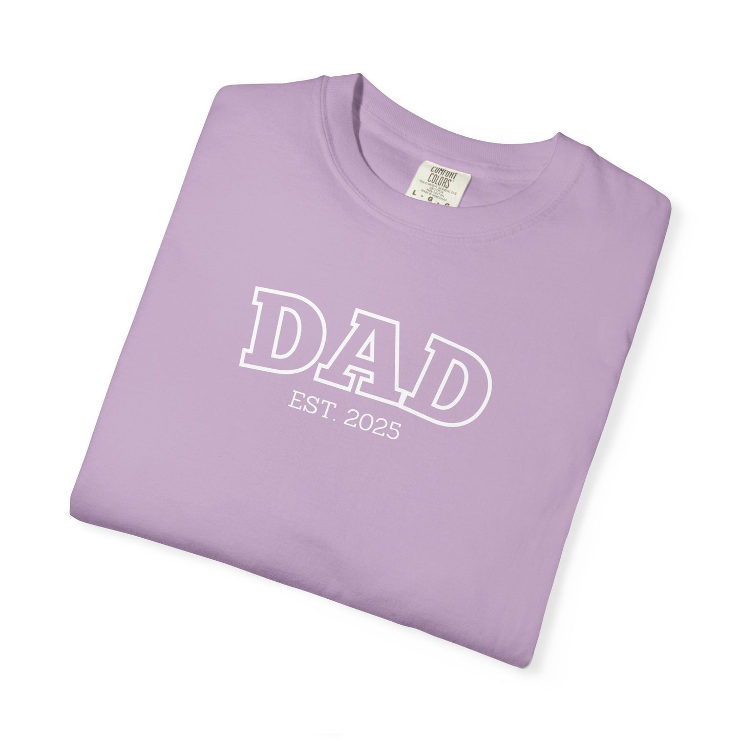 Personalized Dad T-Shirt - White Logo