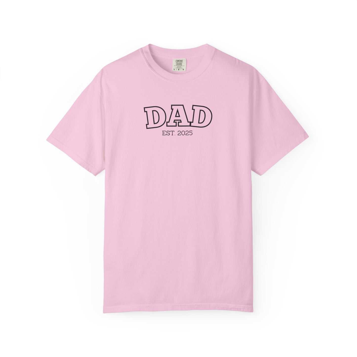 Personalized Dad T-Shirt - Black Logo