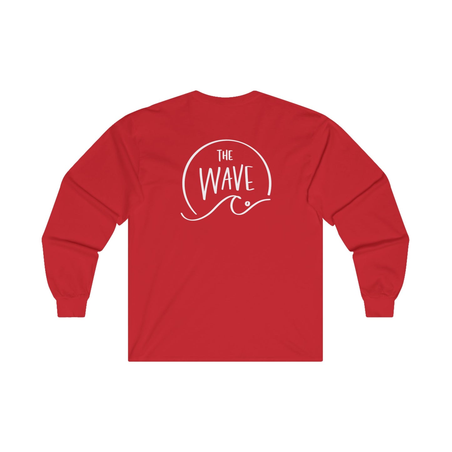 Smiley Long Sleeve Tee (White Logo)