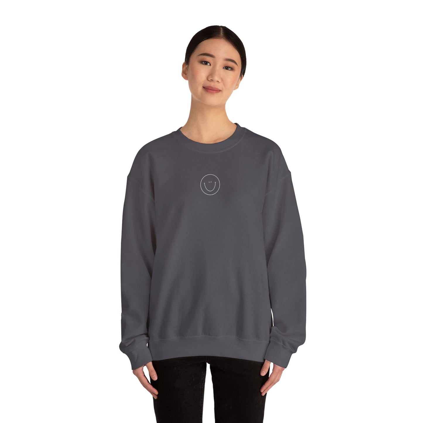 Smiley Crewneck (White Logo)