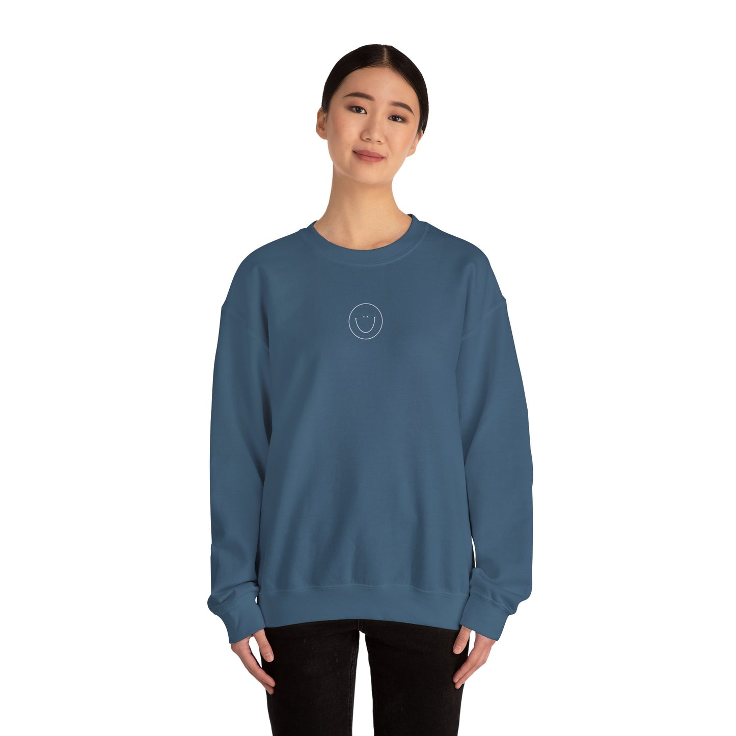 Smiley Crewneck (White Logo)