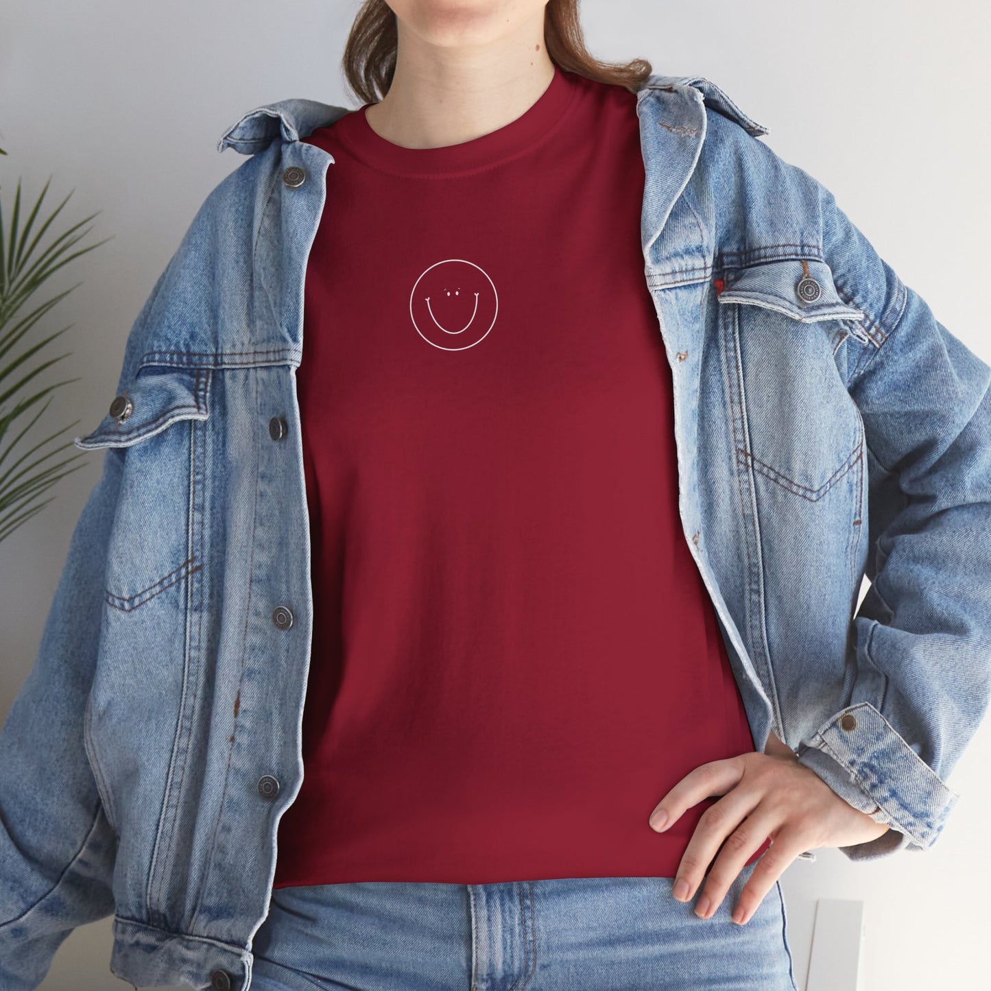 Smiley Tee (White Logo)