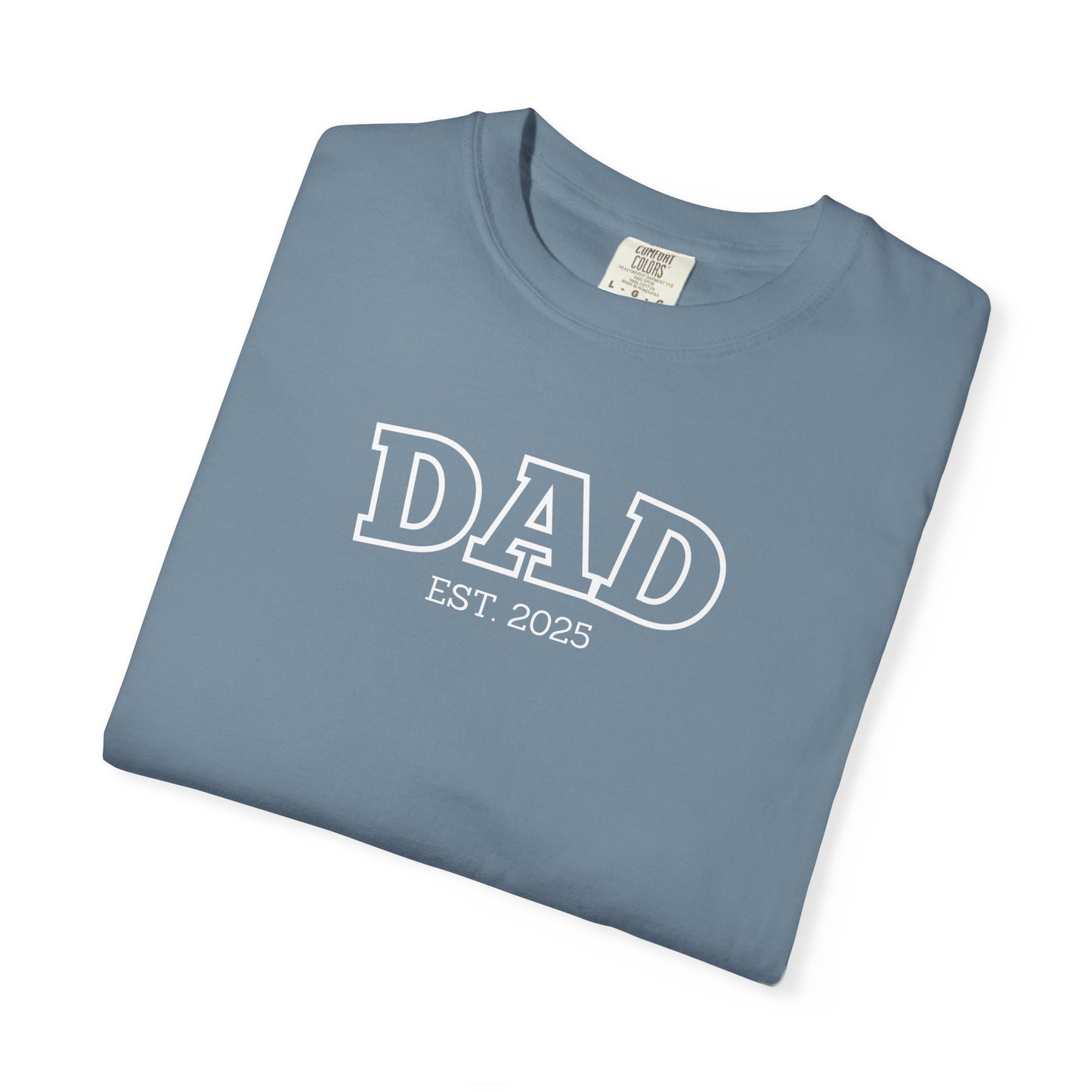 Personalized Dad T-Shirt - White Logo