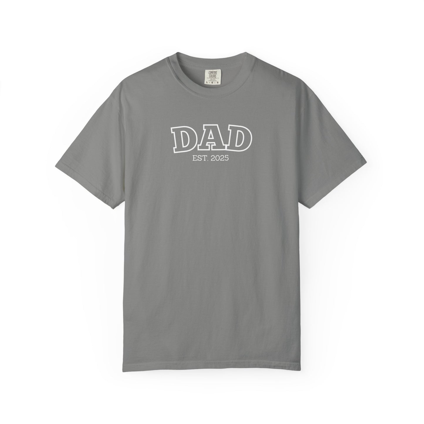 Personalized Dad T-Shirt - White Logo