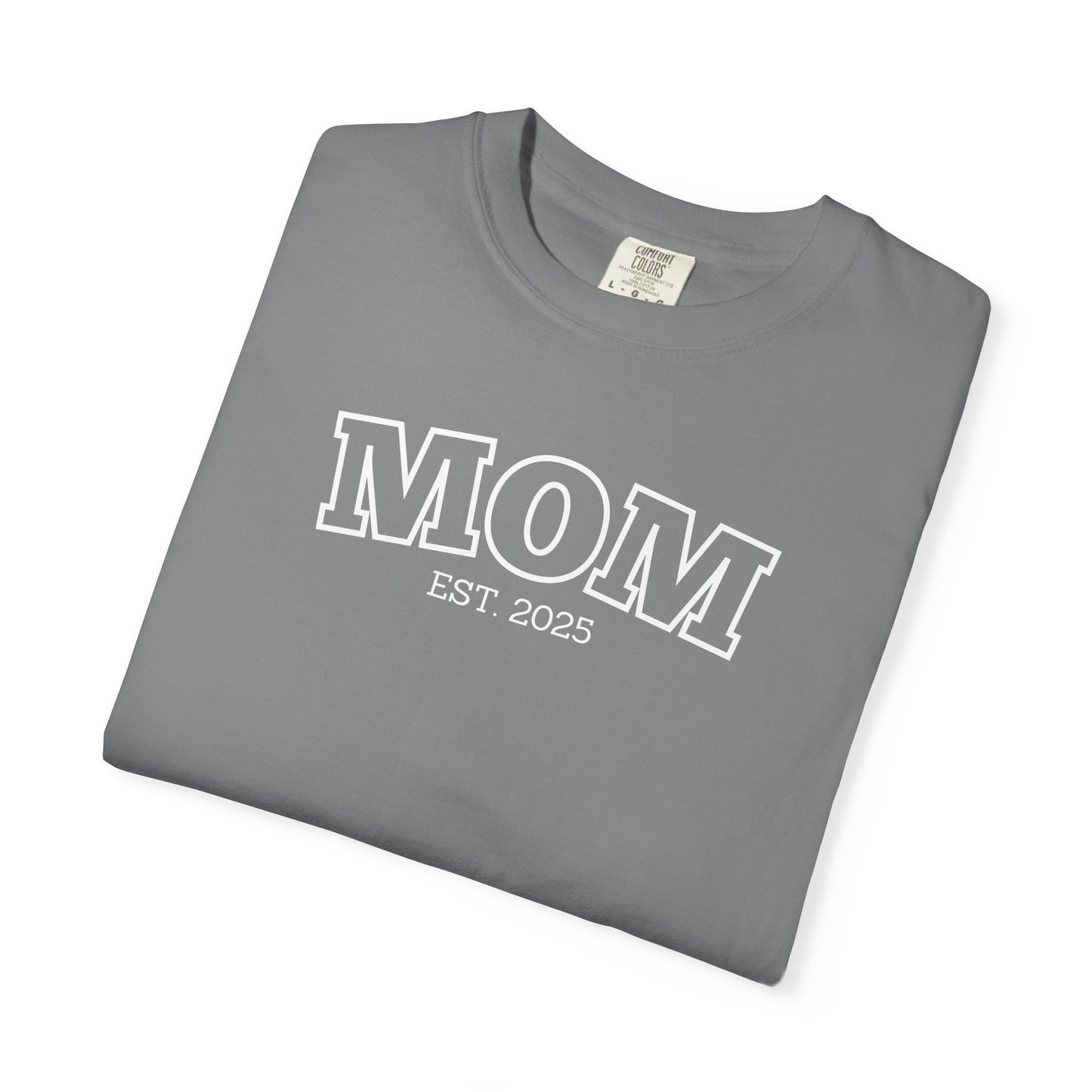 Personalized Mom T-shirt - White Logo