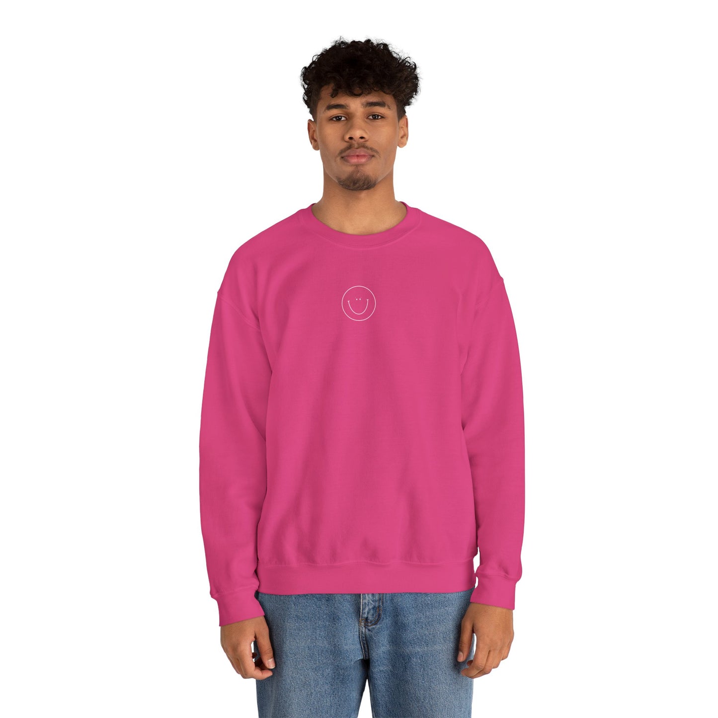 Smiley Crewneck (White Logo)