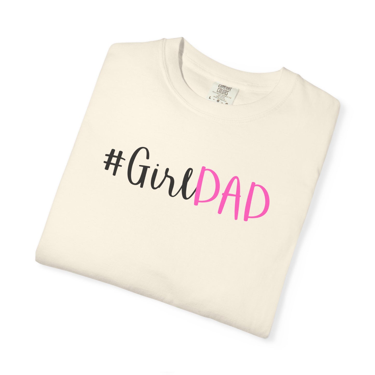 #GirlDad T-shirt - Black Logo