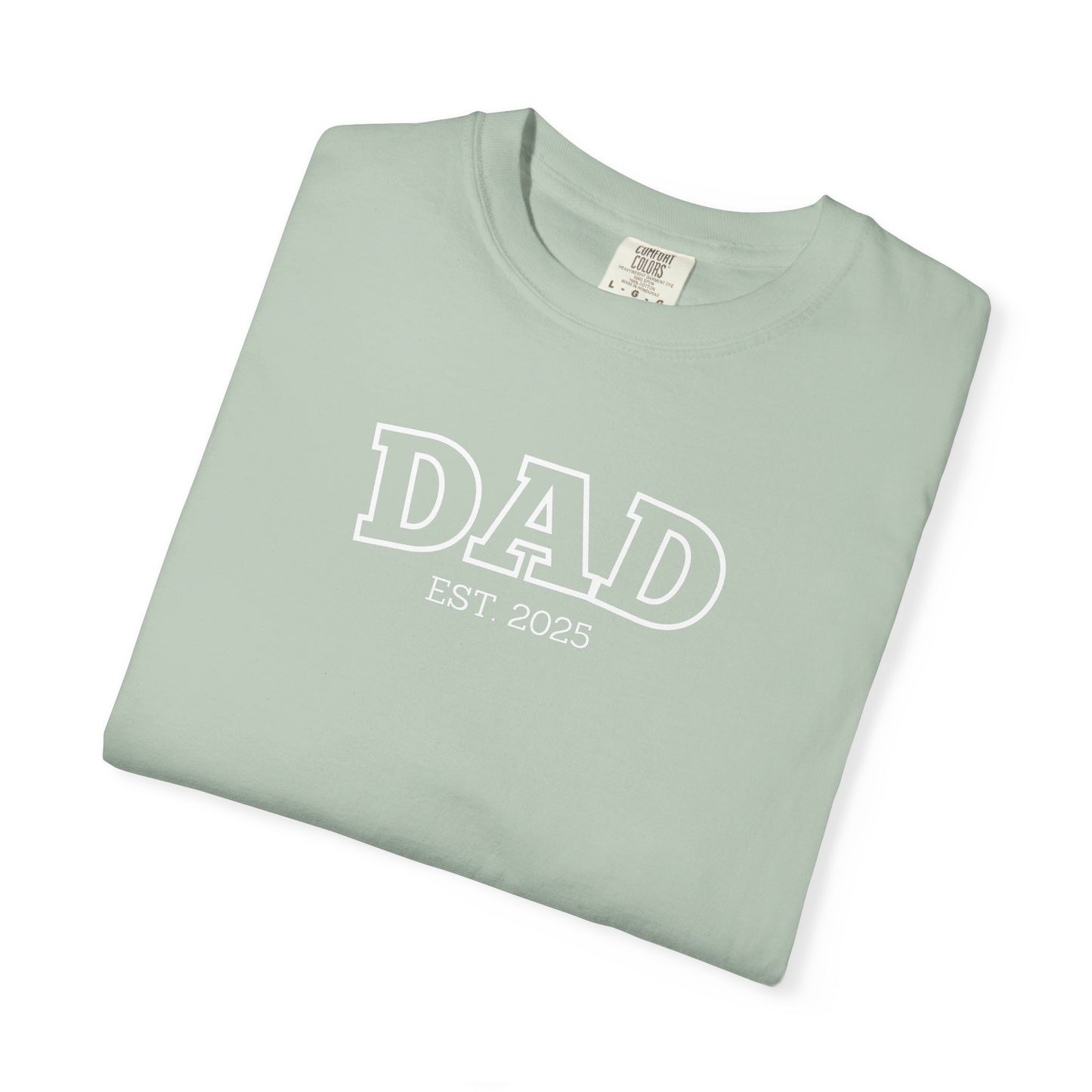 Personalized Dad T-Shirt - White Logo