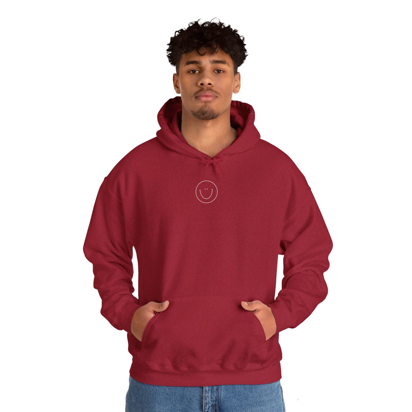 Smiley Hoodie (White Logo)