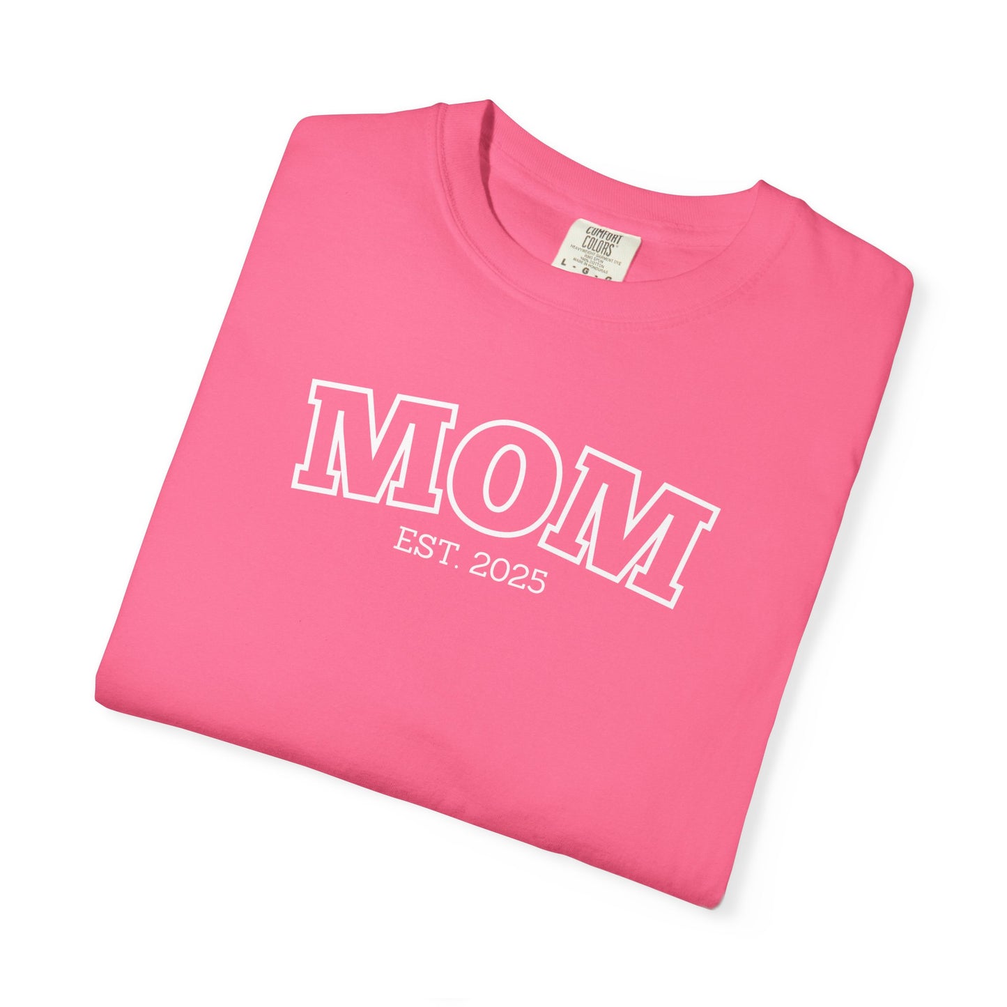 Personalized Mom T-shirt - White Logo