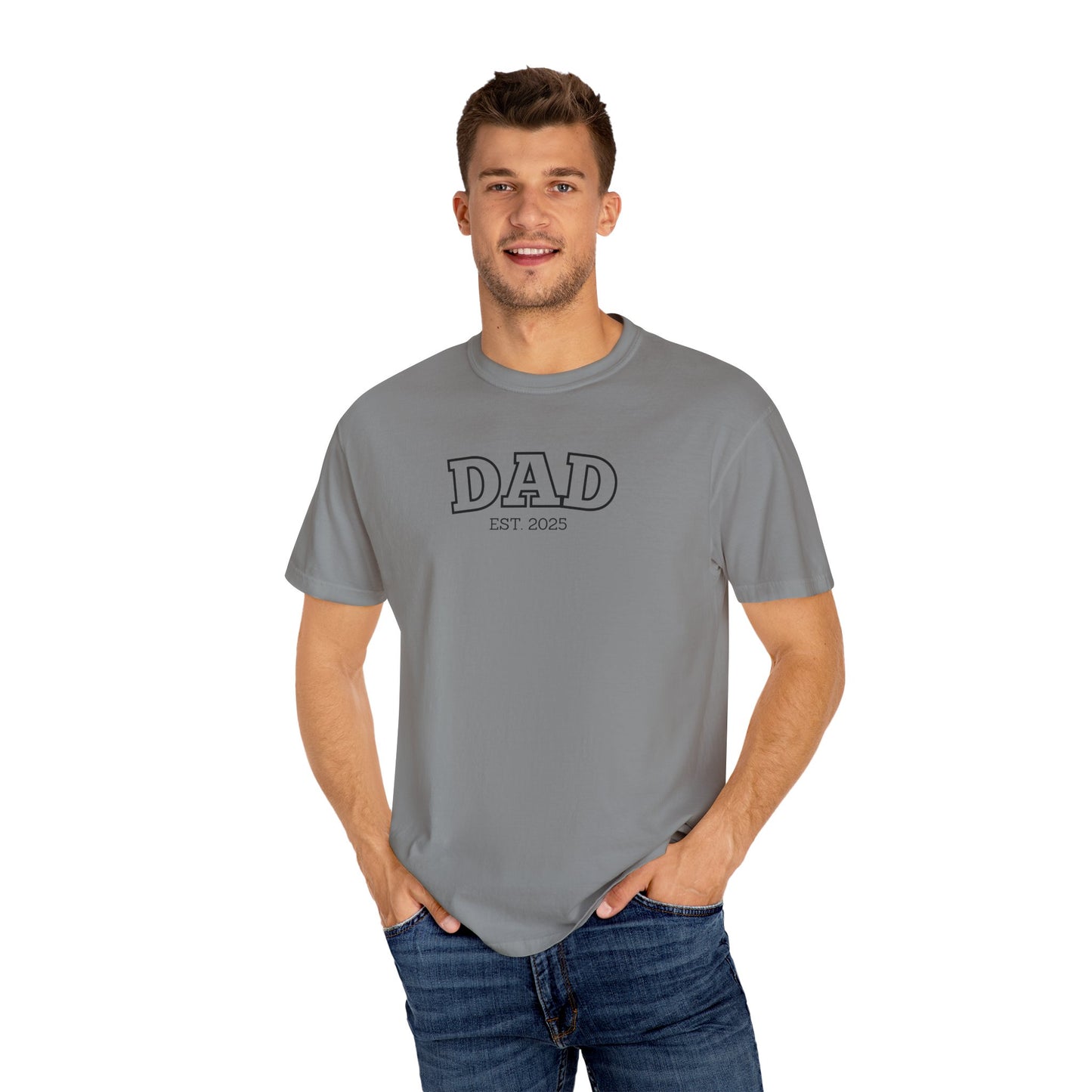 Personalized Dad T-Shirt - Black Logo