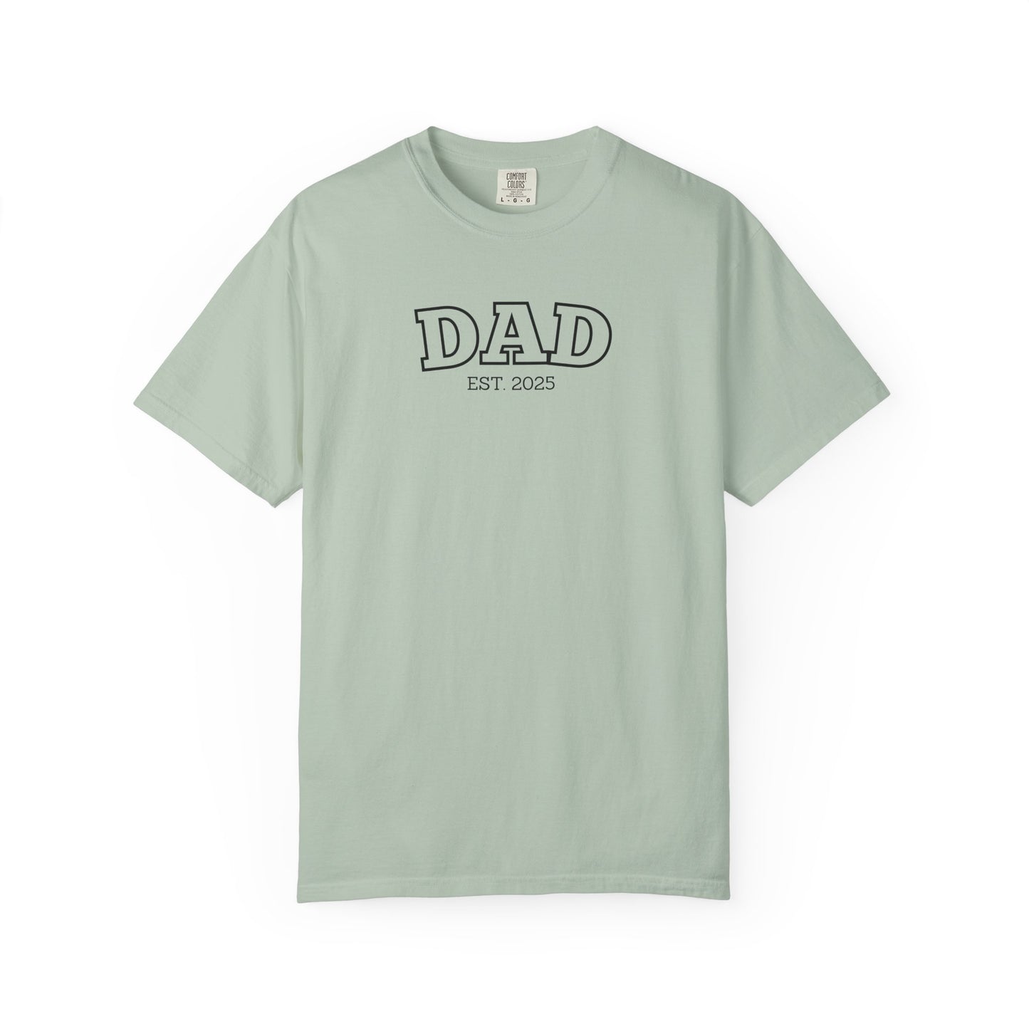 Personalized Dad T-Shirt - Black Logo