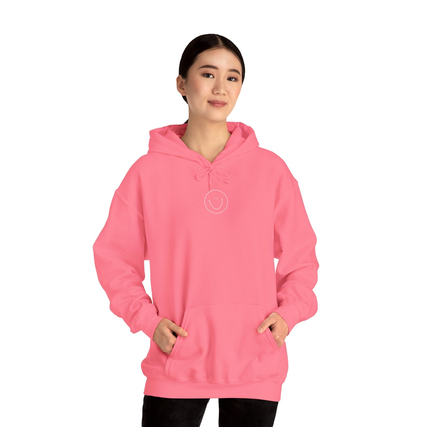 Smiley Hoodie (White Logo)
