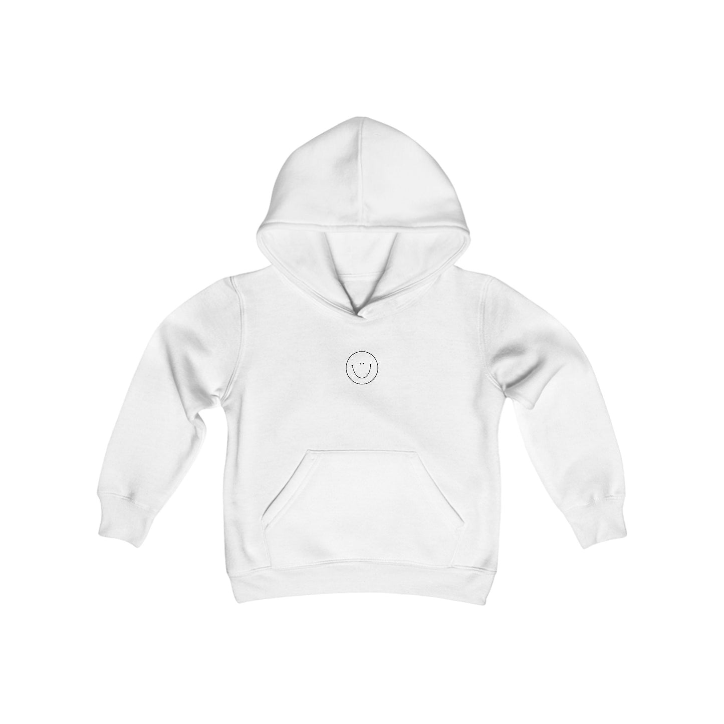 Youth Smiley Hoodie (Black Logo)