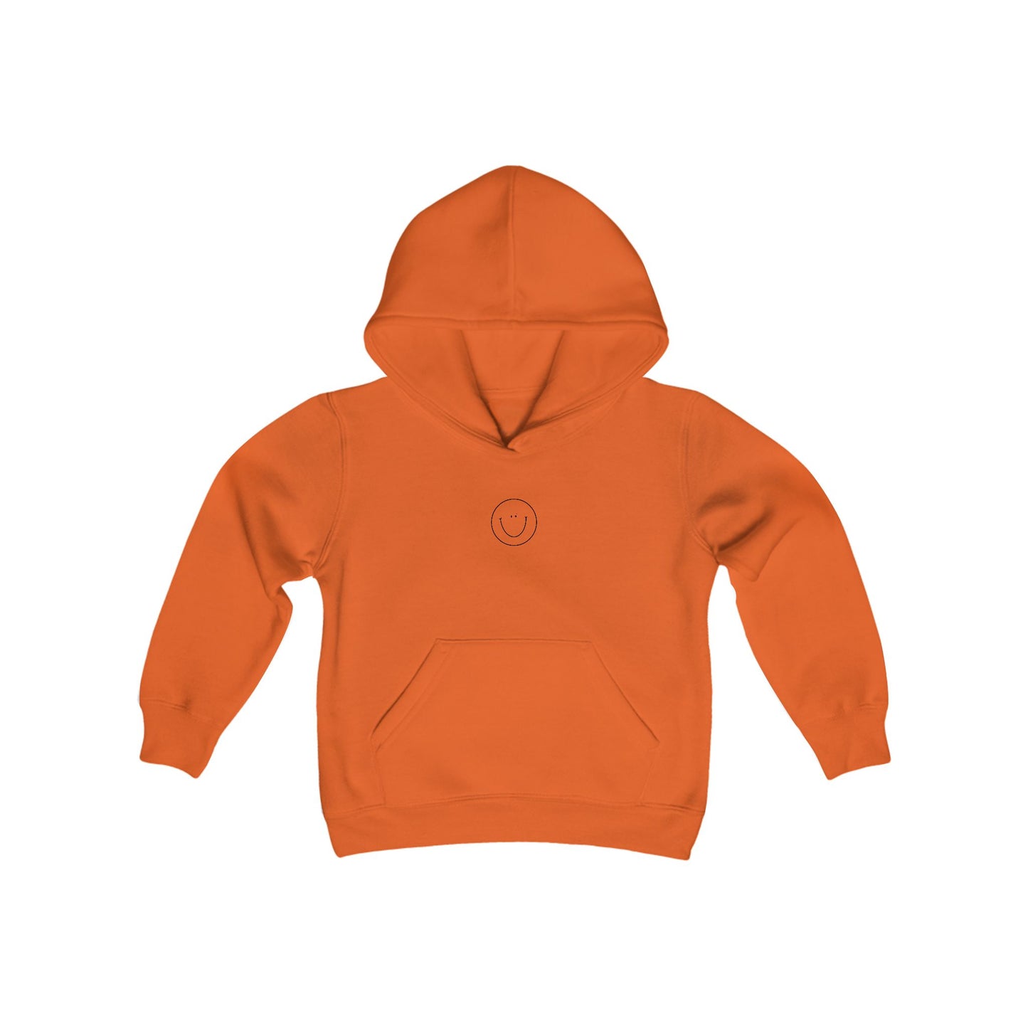 Youth Smiley Hoodie (Black Logo)
