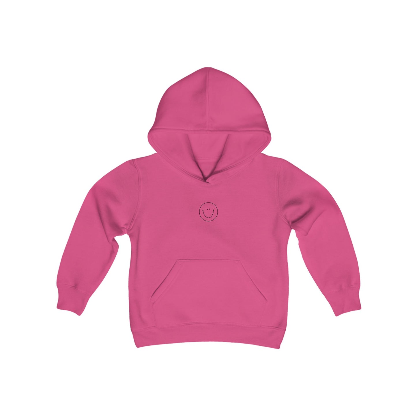 Youth Smiley Hoodie (Black Logo)