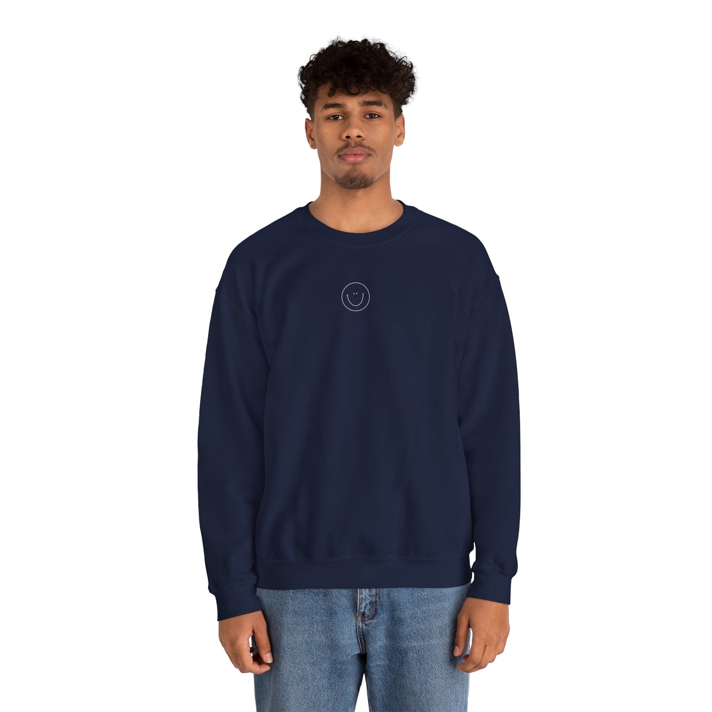 Smiley Crewneck (White Logo)