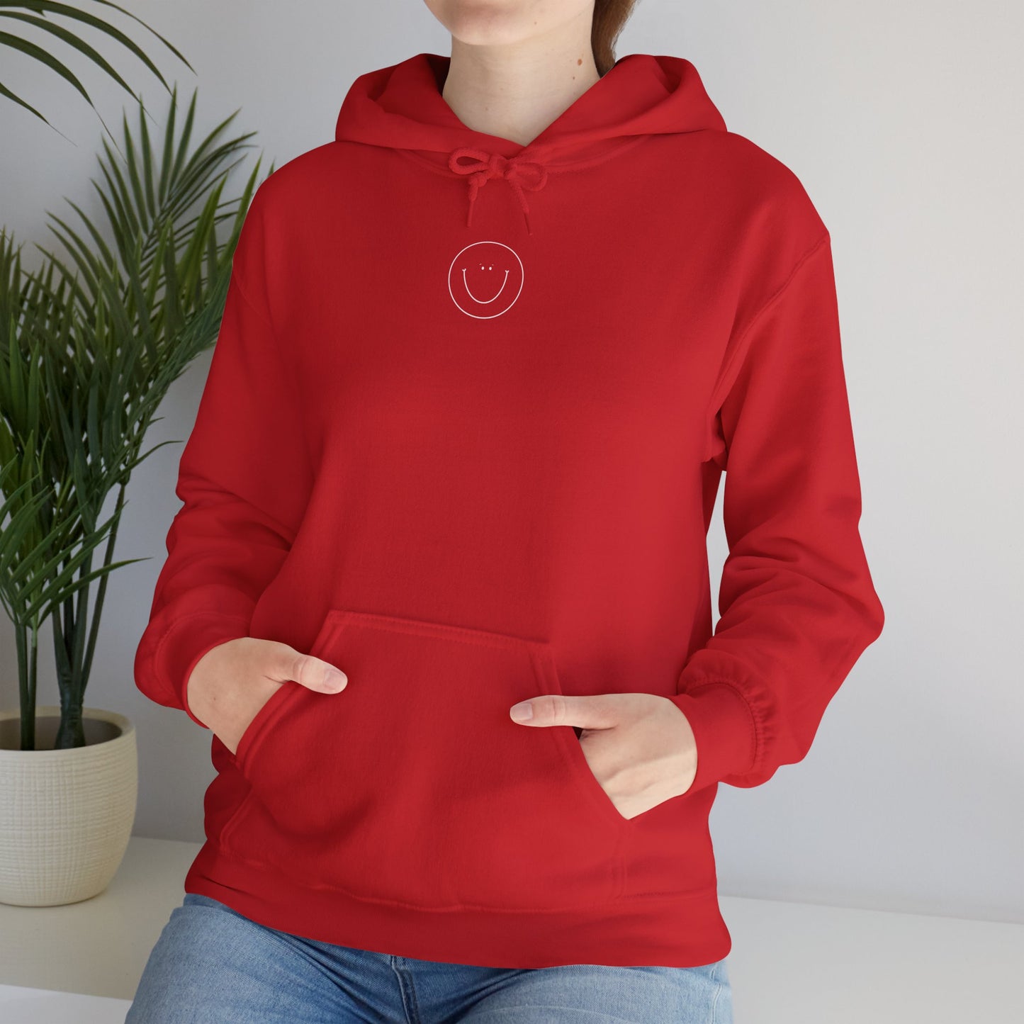 Smiley Hoodie (White Logo)