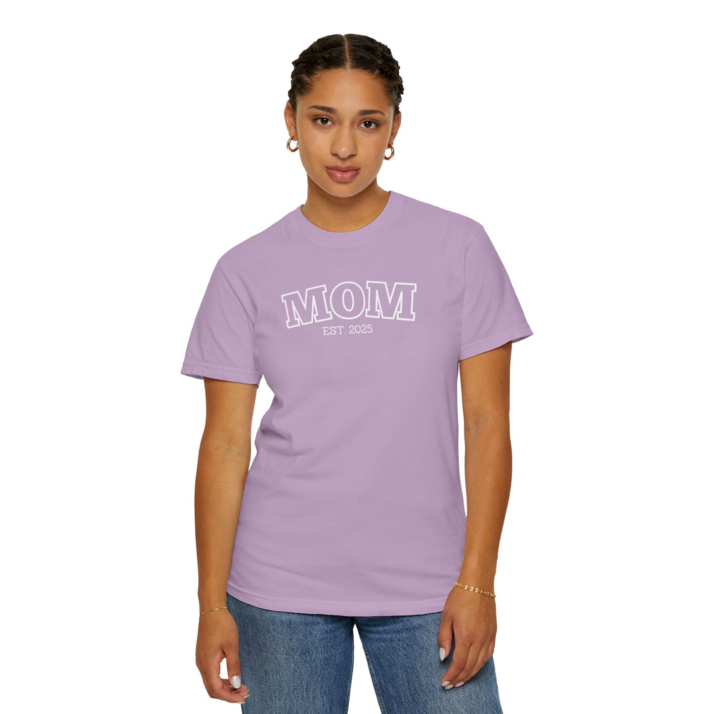 Personalized Mom T-shirt - White Logo