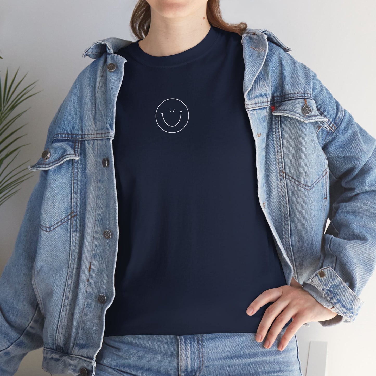 Smiley Tee (White Logo)