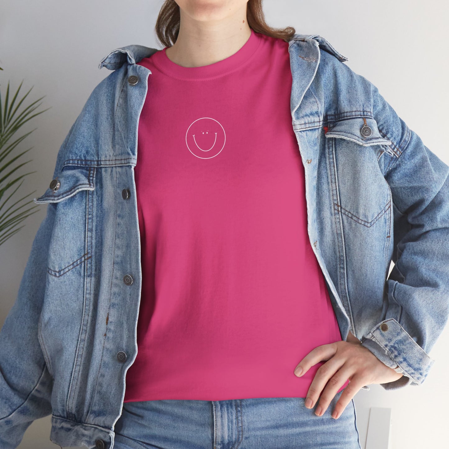 Smiley Tee (White Logo)