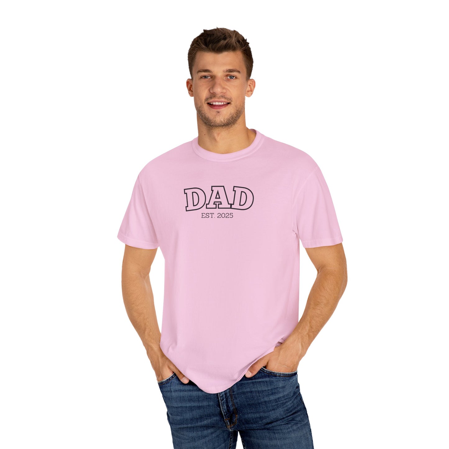 Personalized Dad T-Shirt - Black Logo