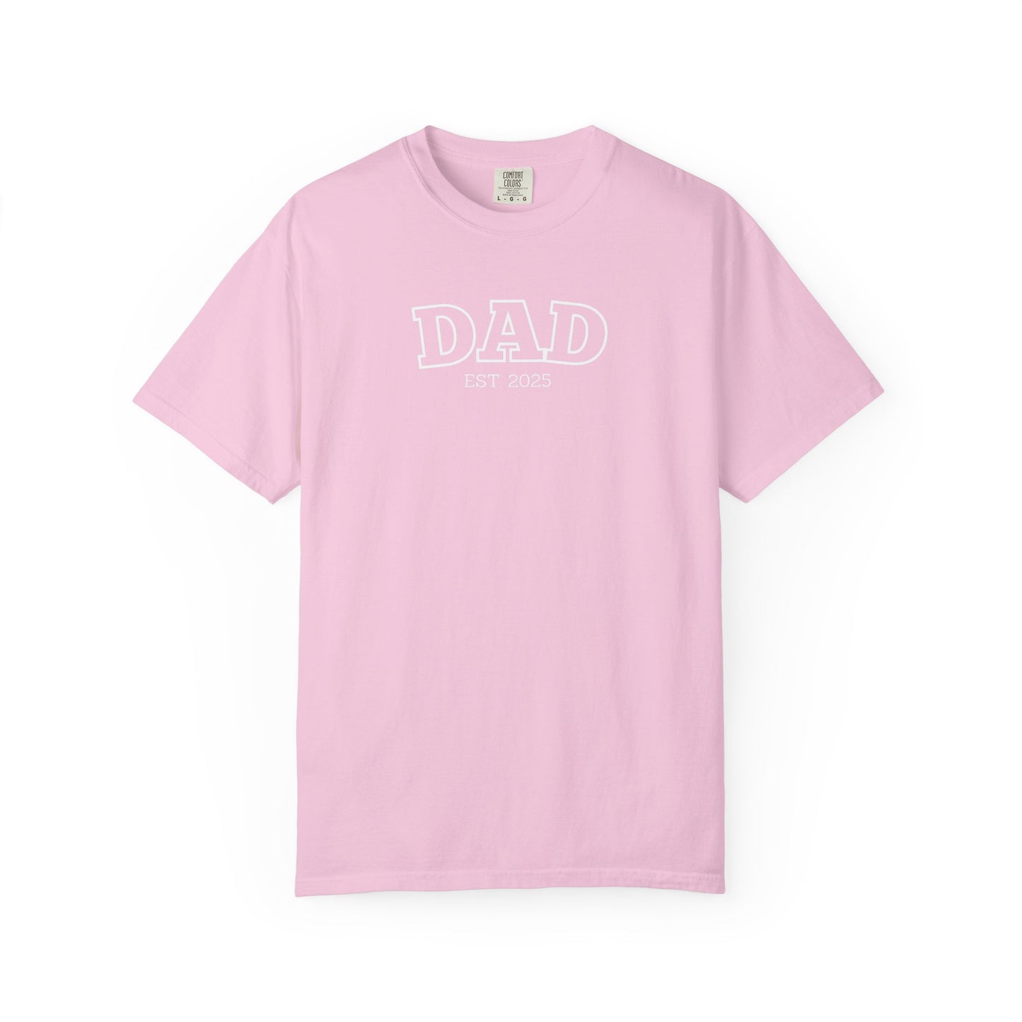 Personalized Dad T-Shirt - White Logo