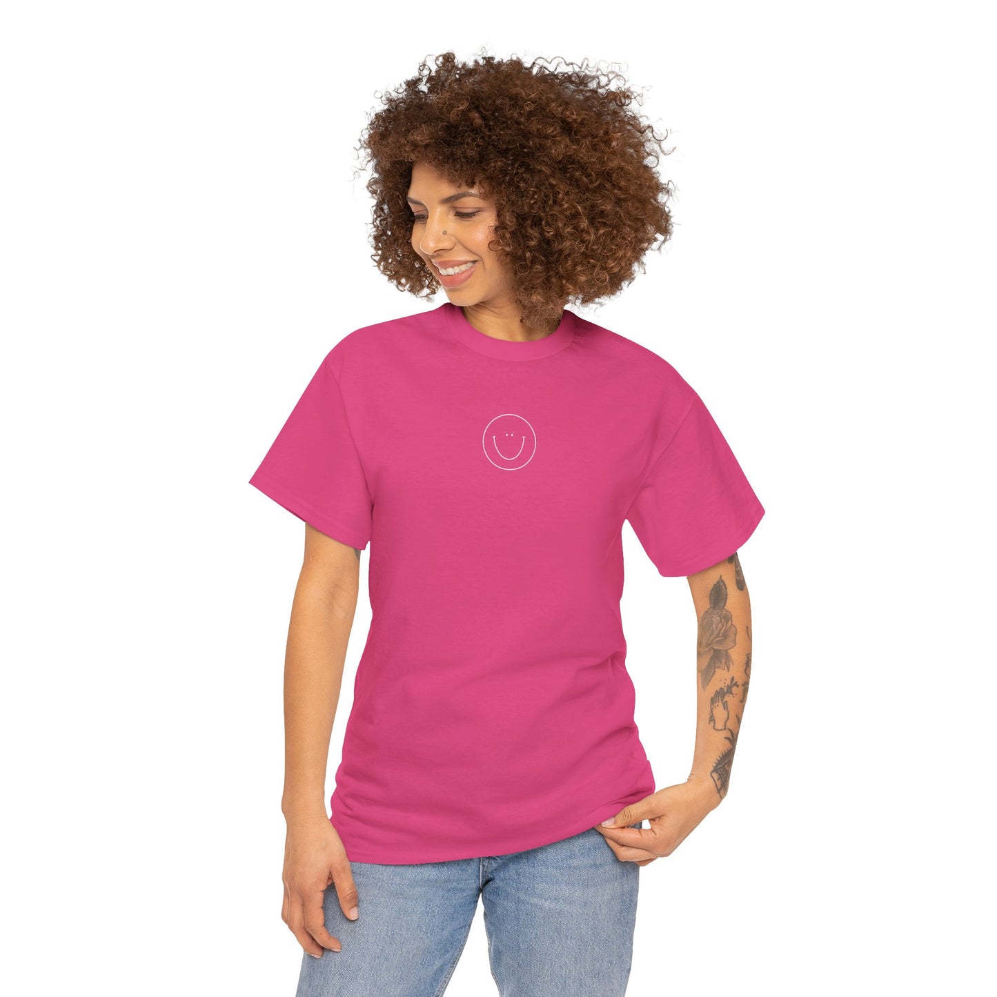 Smiley Tee (White Logo)