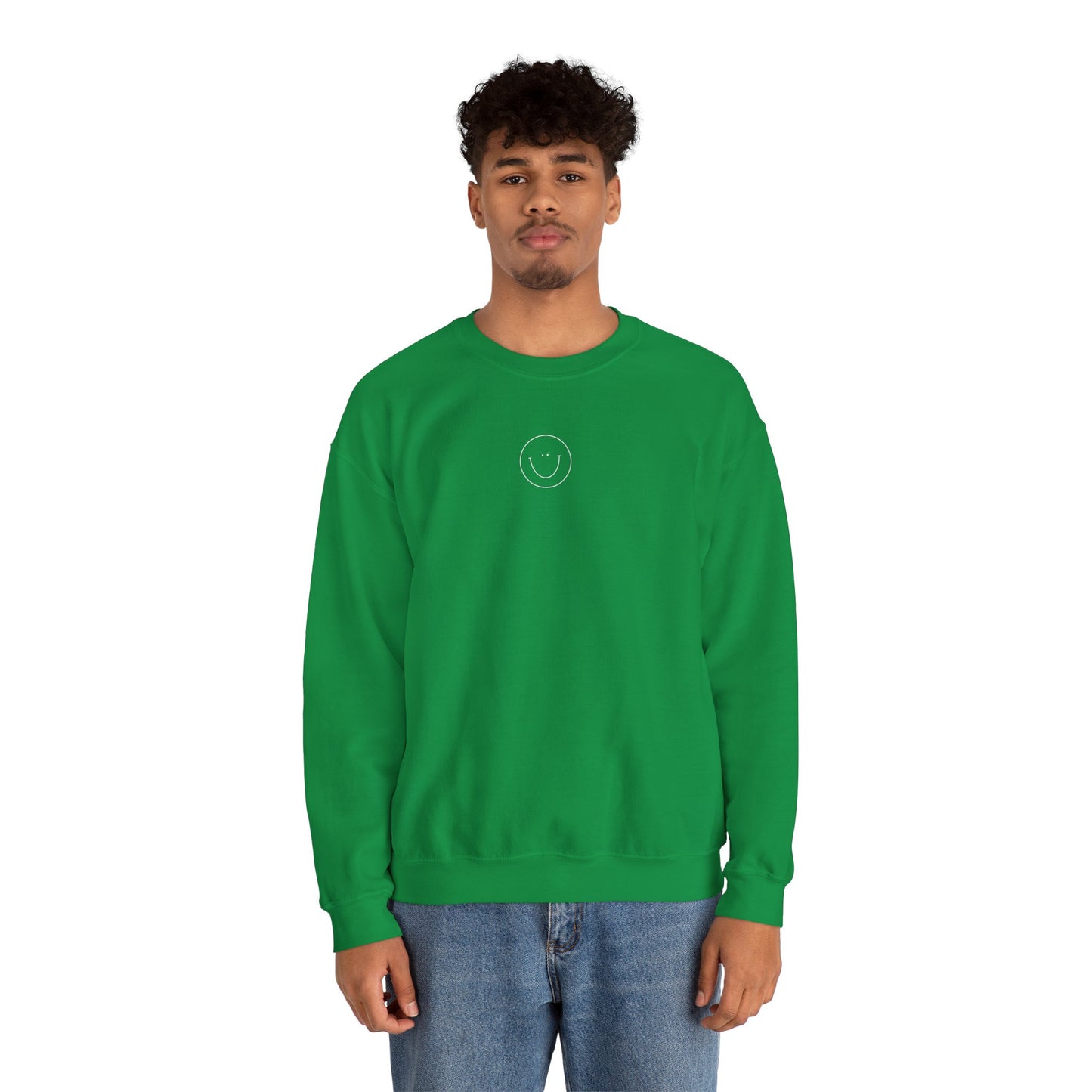 Smiley Crewneck (White Logo)