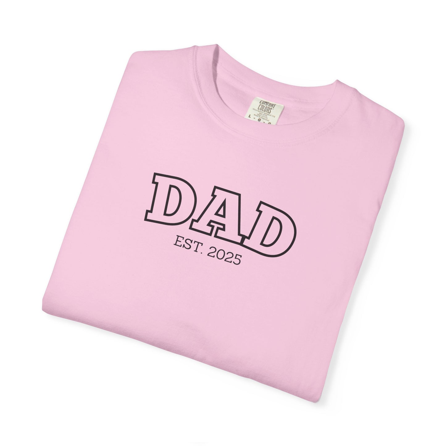 Personalized Dad T-Shirt - Black Logo
