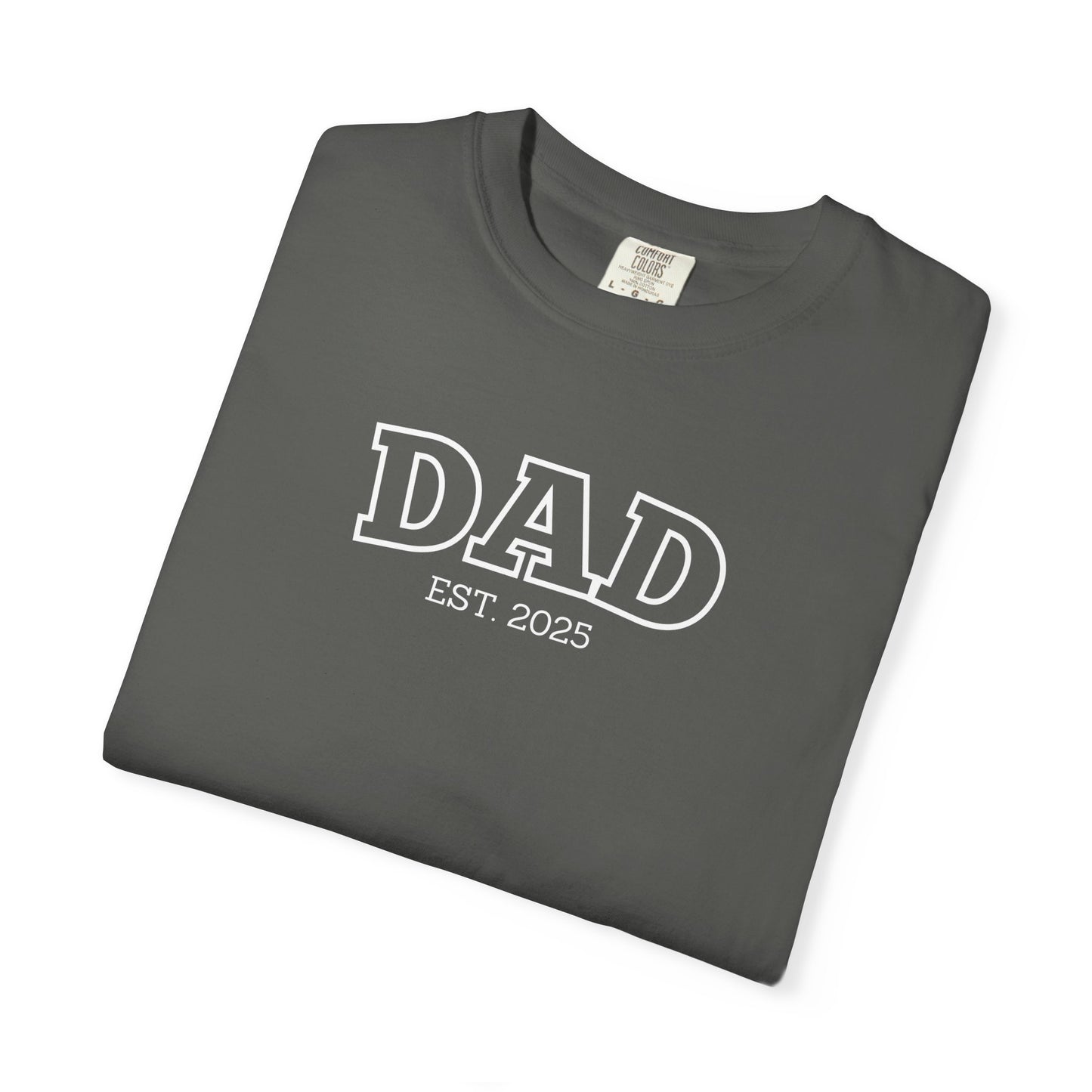 Personalized Dad T-Shirt - White Logo