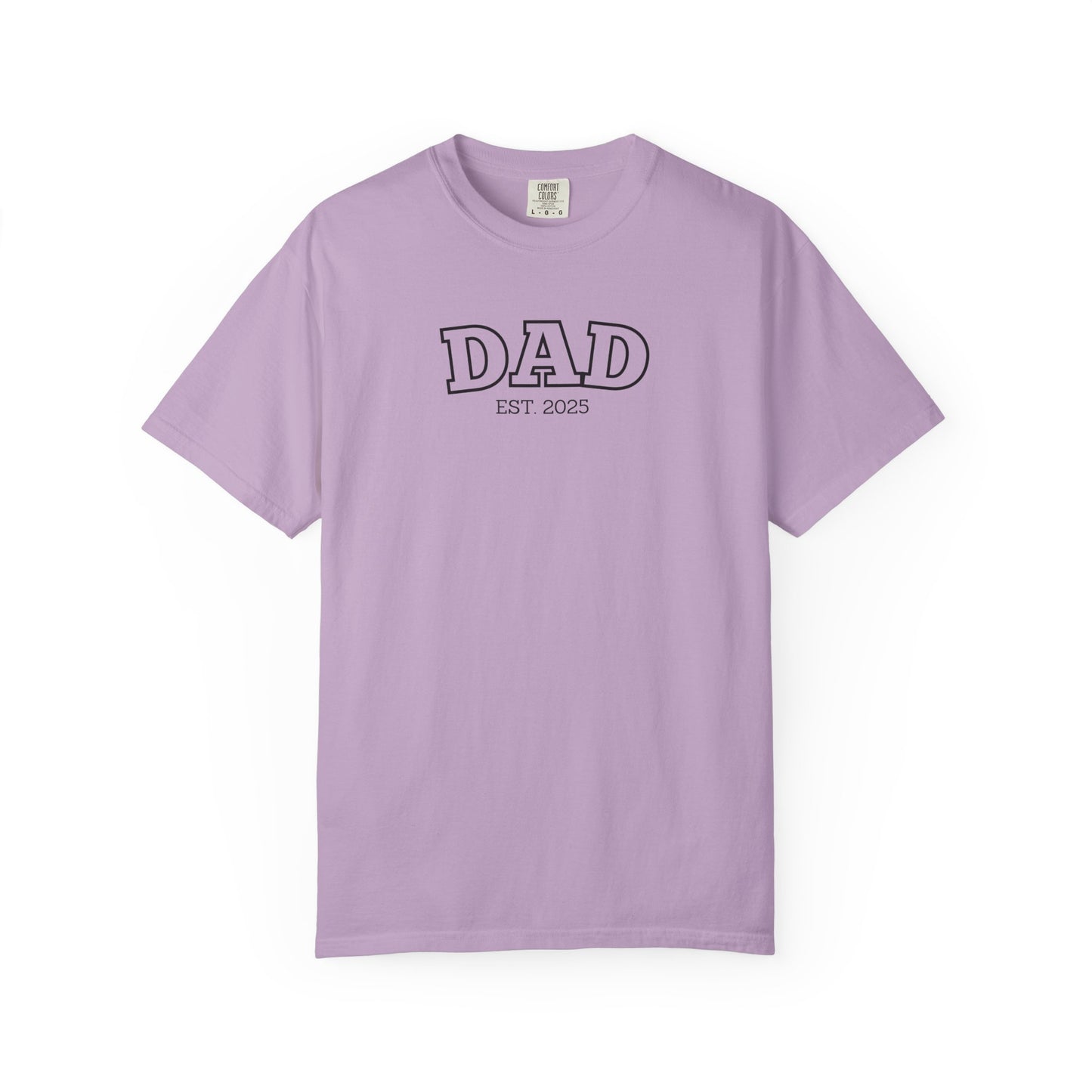 Personalized Dad T-Shirt - Black Logo