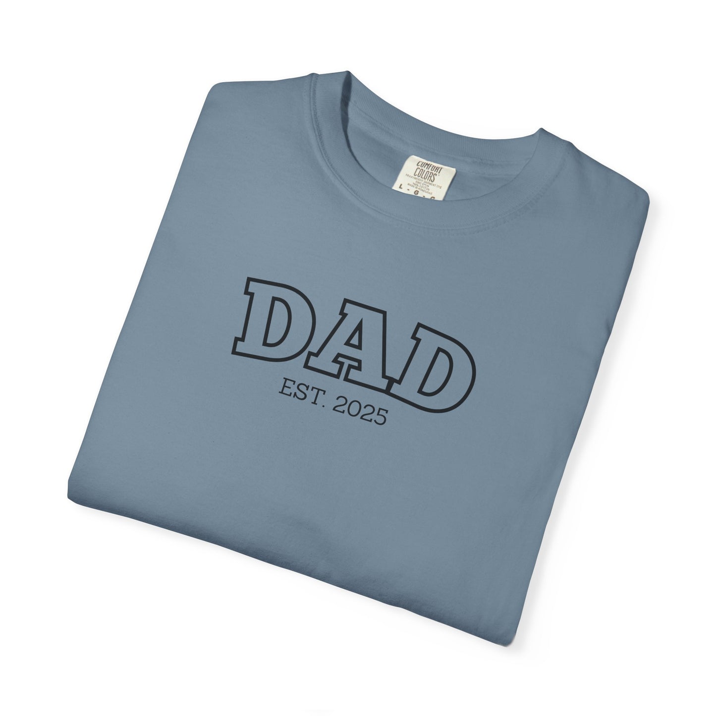 Personalized Dad T-Shirt - Black Logo