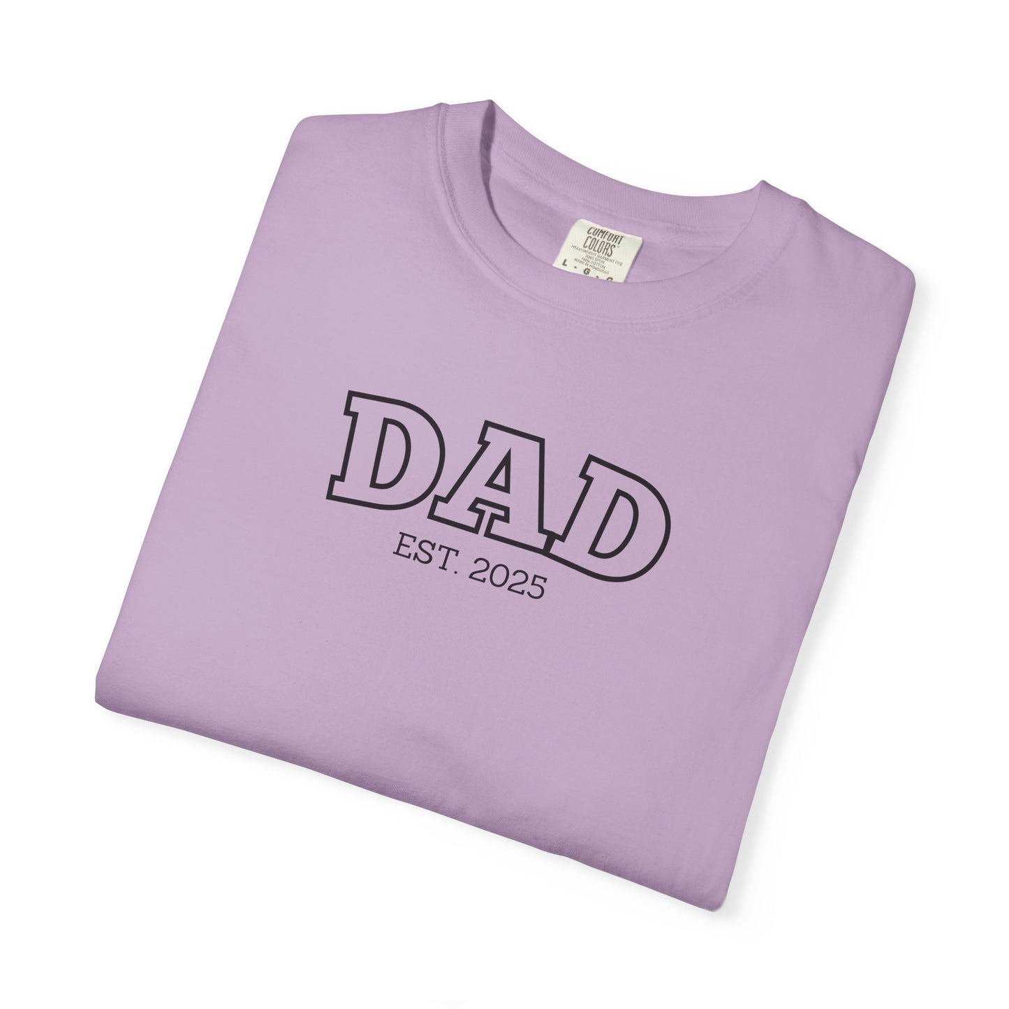 Personalized Dad T-Shirt - Black Logo