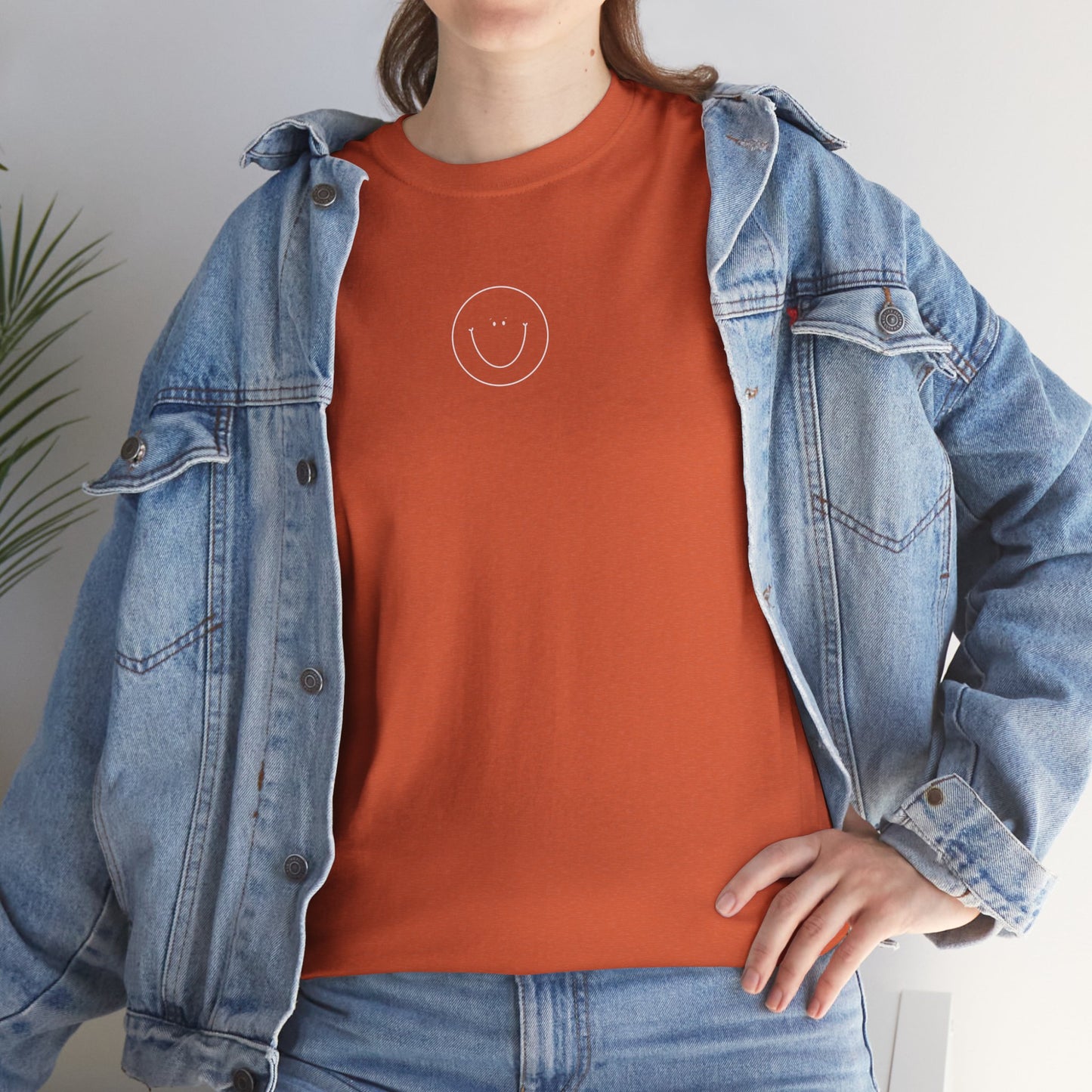 Smiley Tee (White Logo)